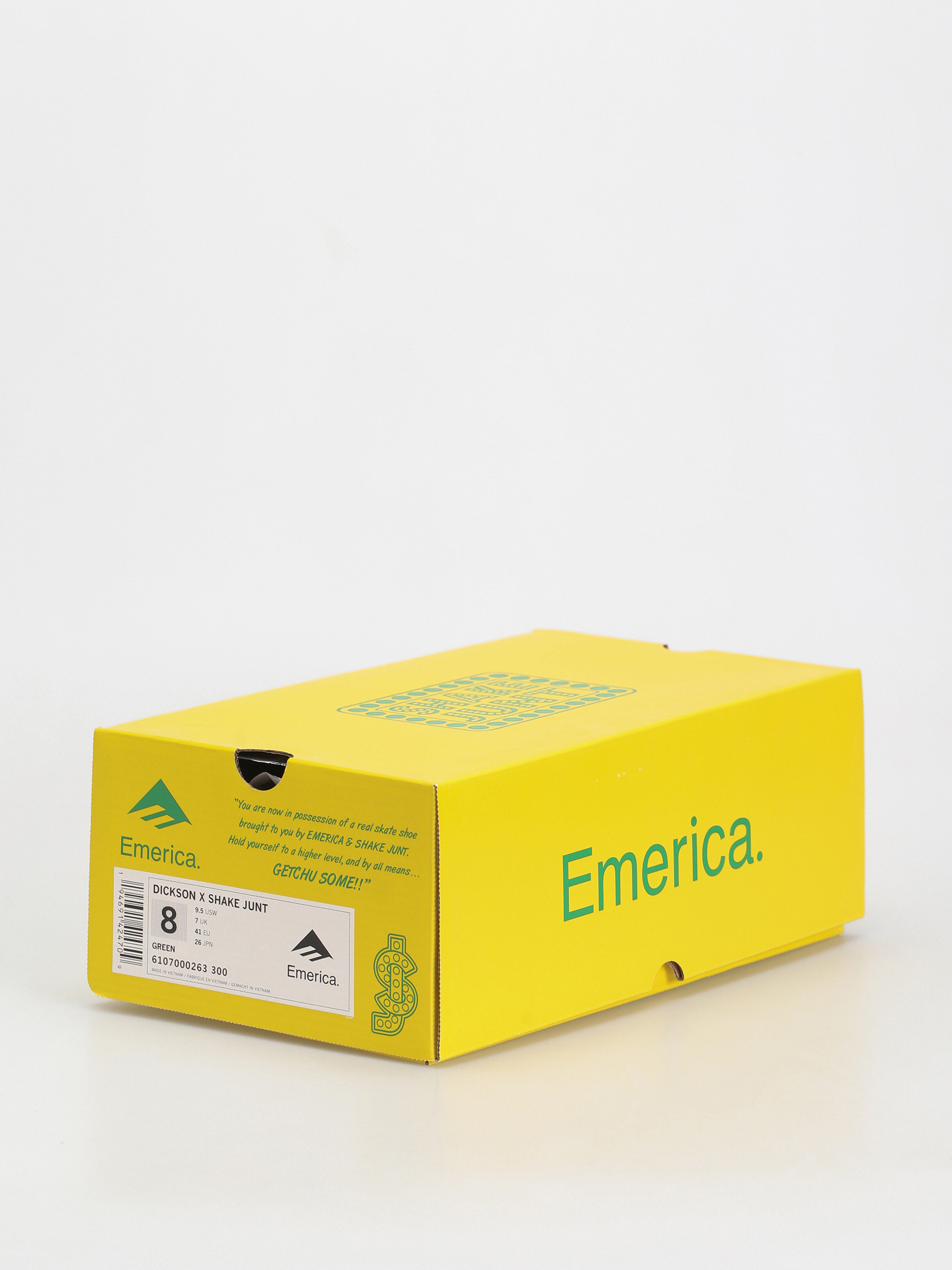 Emerica Dickson X Shake Junt Cipők (green)