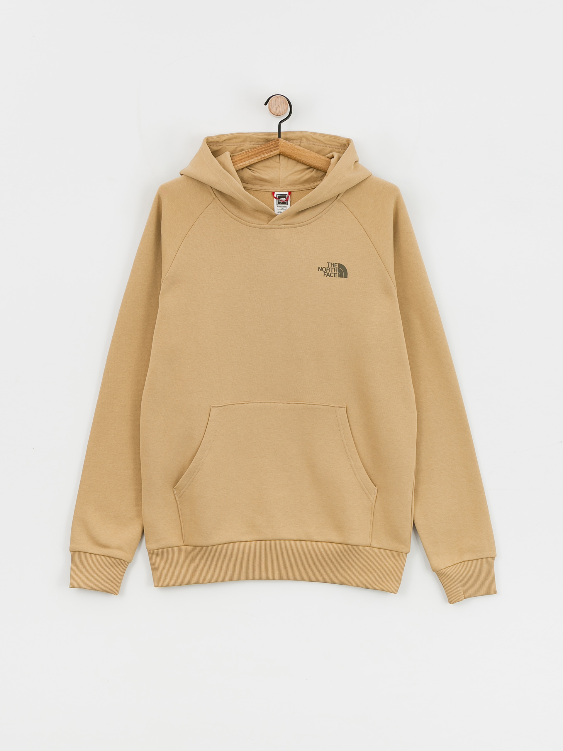 The North Face Raglan Redbox HD Kapucnis pulóver (khaki stone)