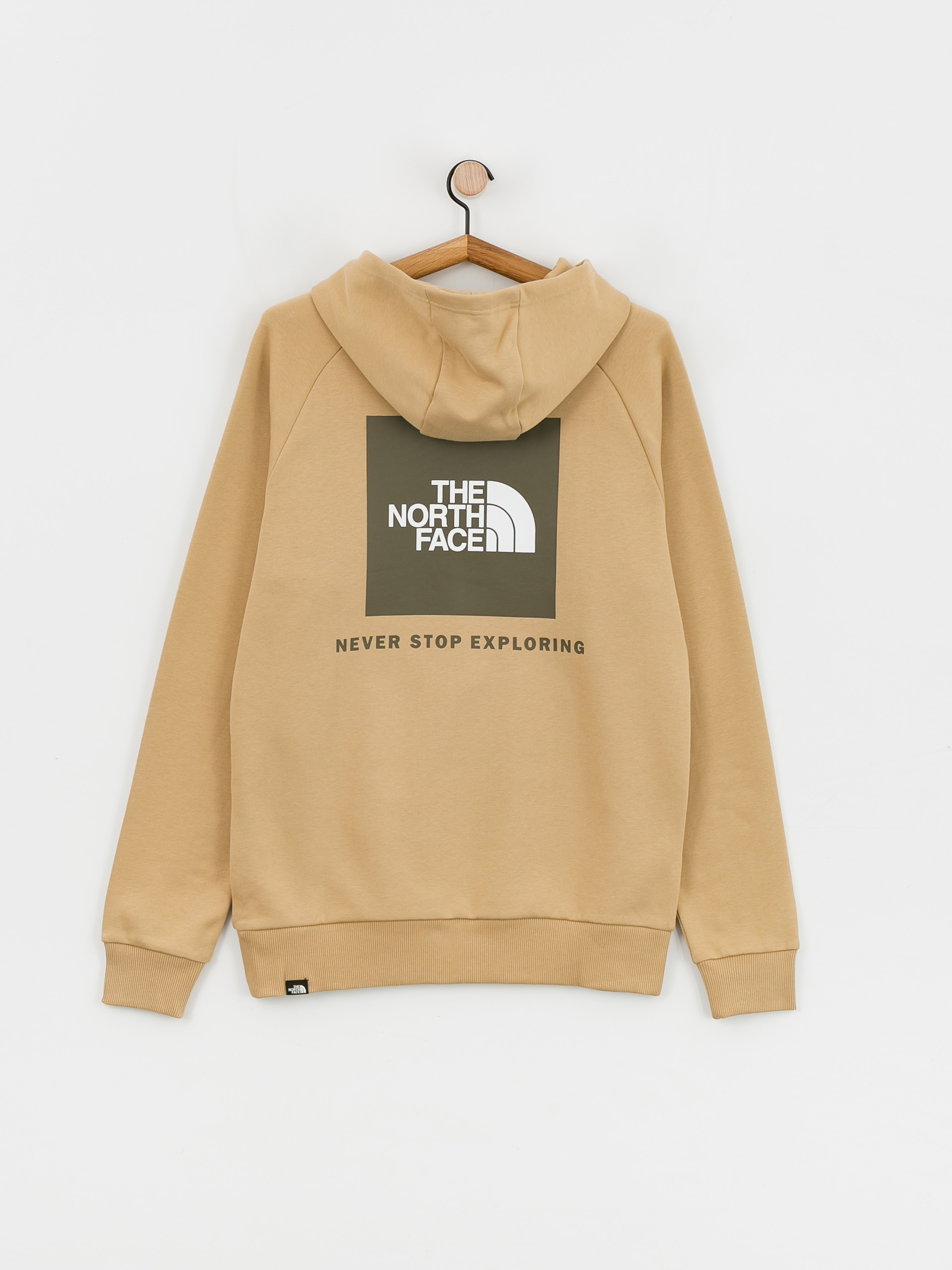 The North Face Raglan Redbox HD Kapucnis pulóver (khaki stone)