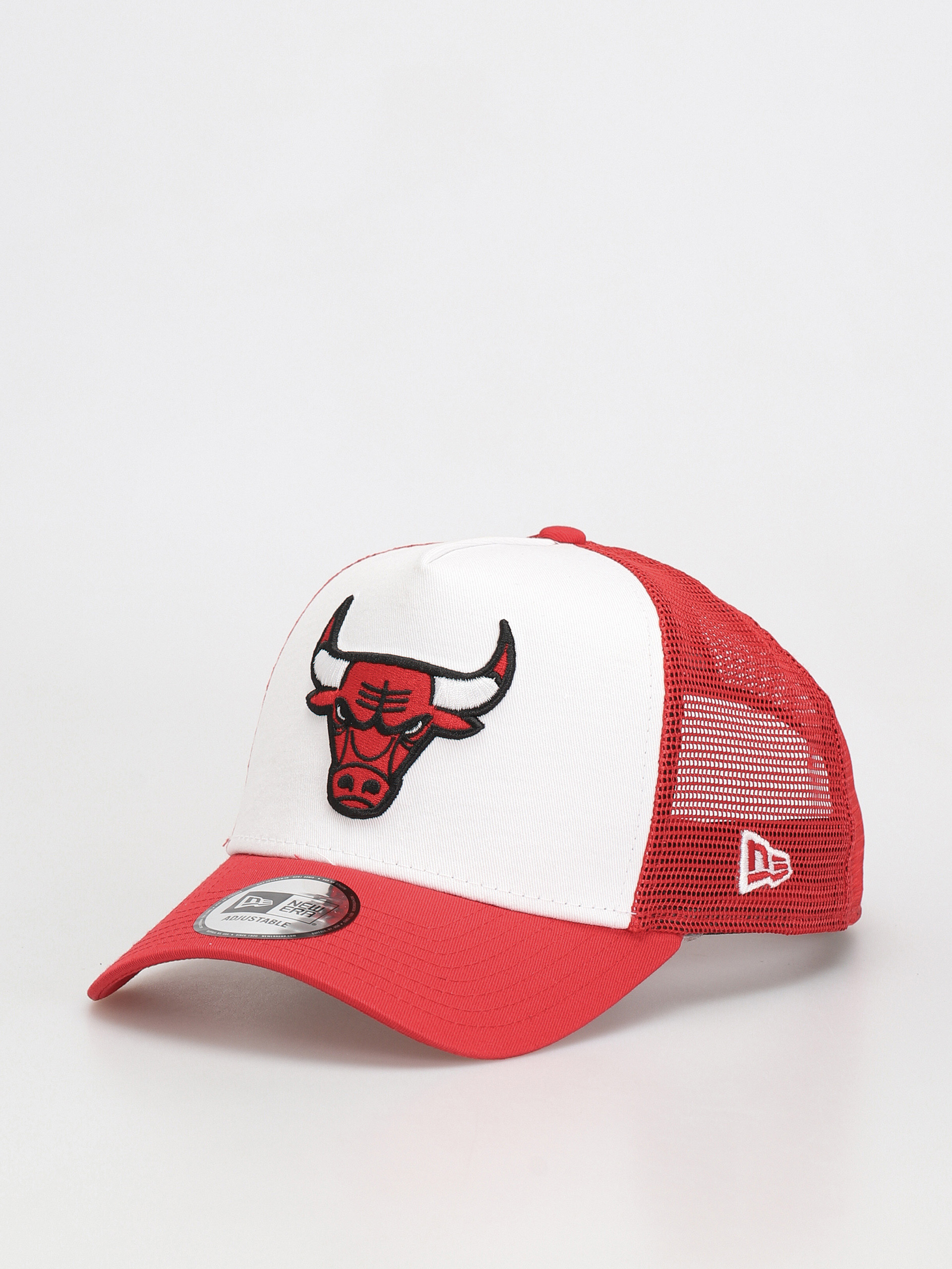 New Era Team Colour Block Trucker Chicago Bulls Baseball sapka (white/red)