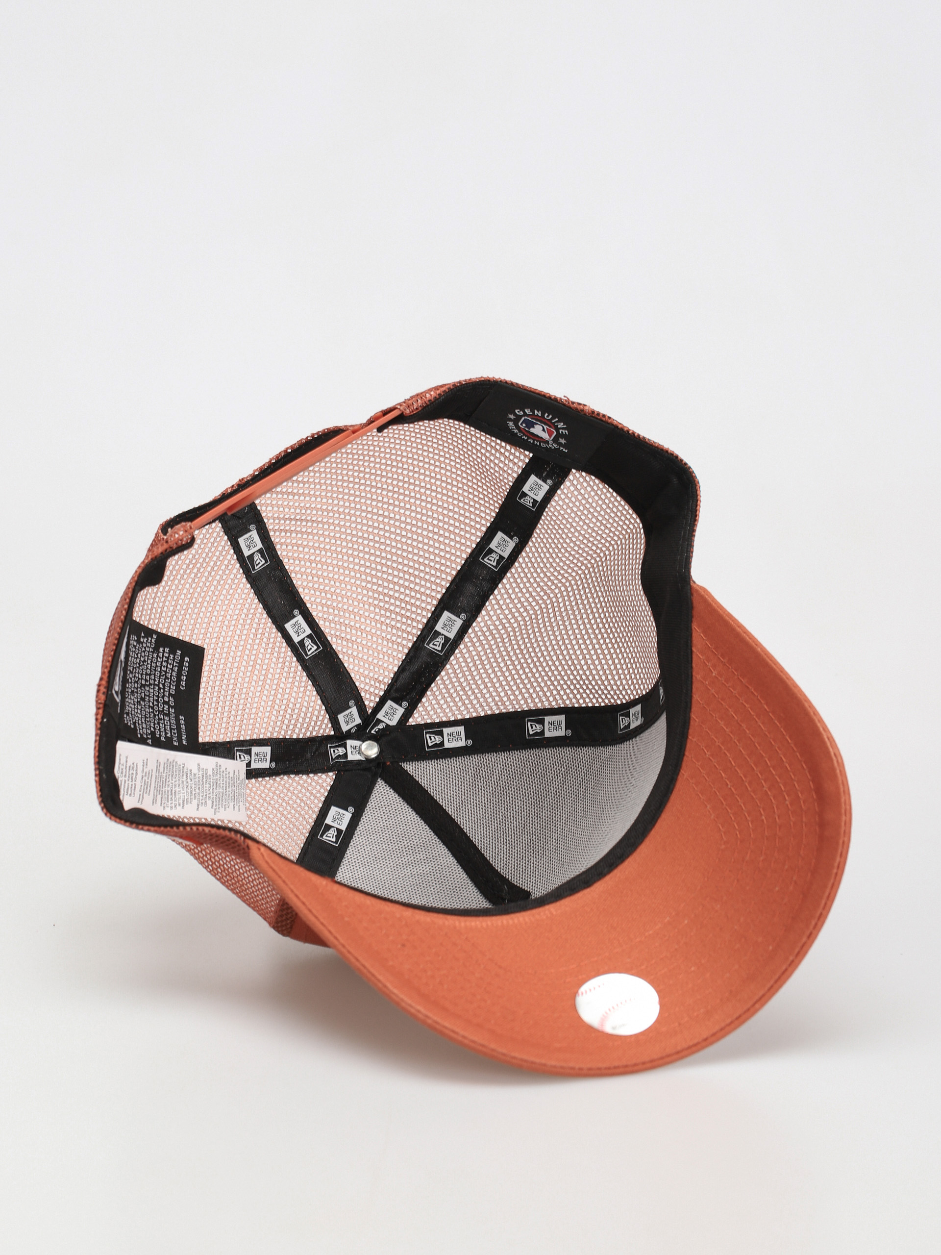 New Era Tonal Mesh Trucker New York Yankees Baseball sapka (orange)