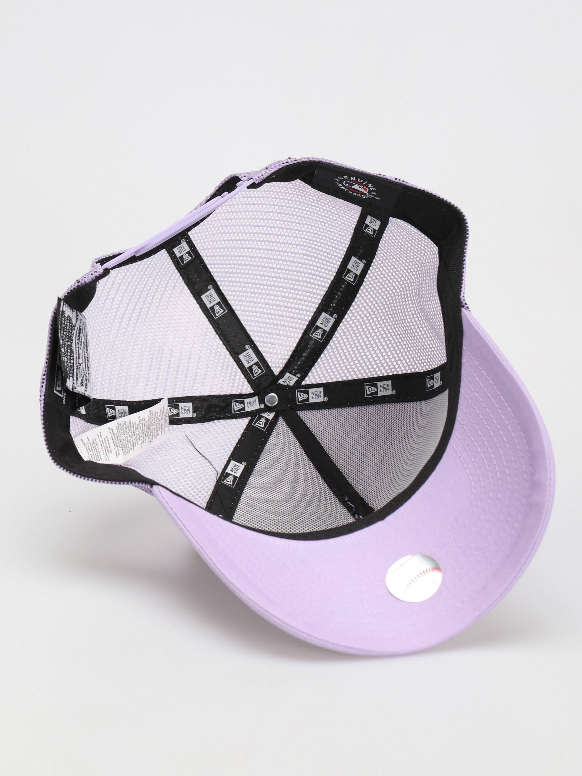 New Era Tonal Mesh Trucker New York Yankees Baseball sapka (lavender)