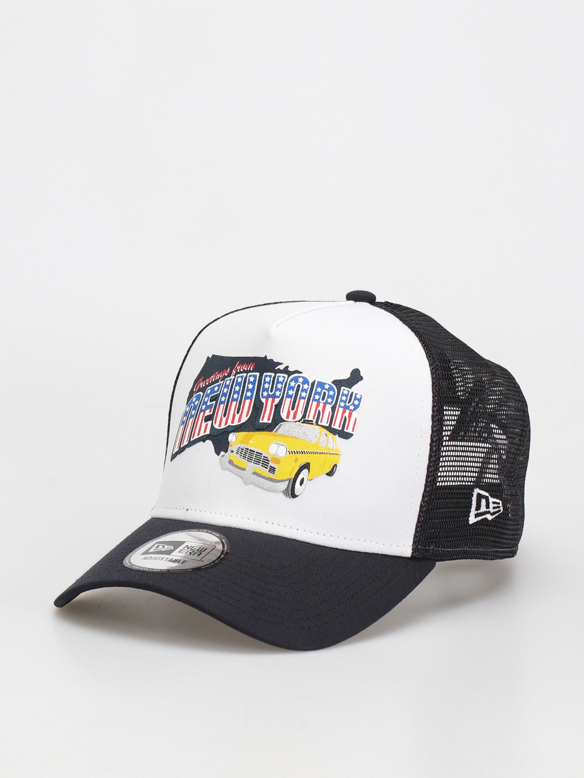 New Era US State Wordmark Trucker Baseball sapka (navy/white)