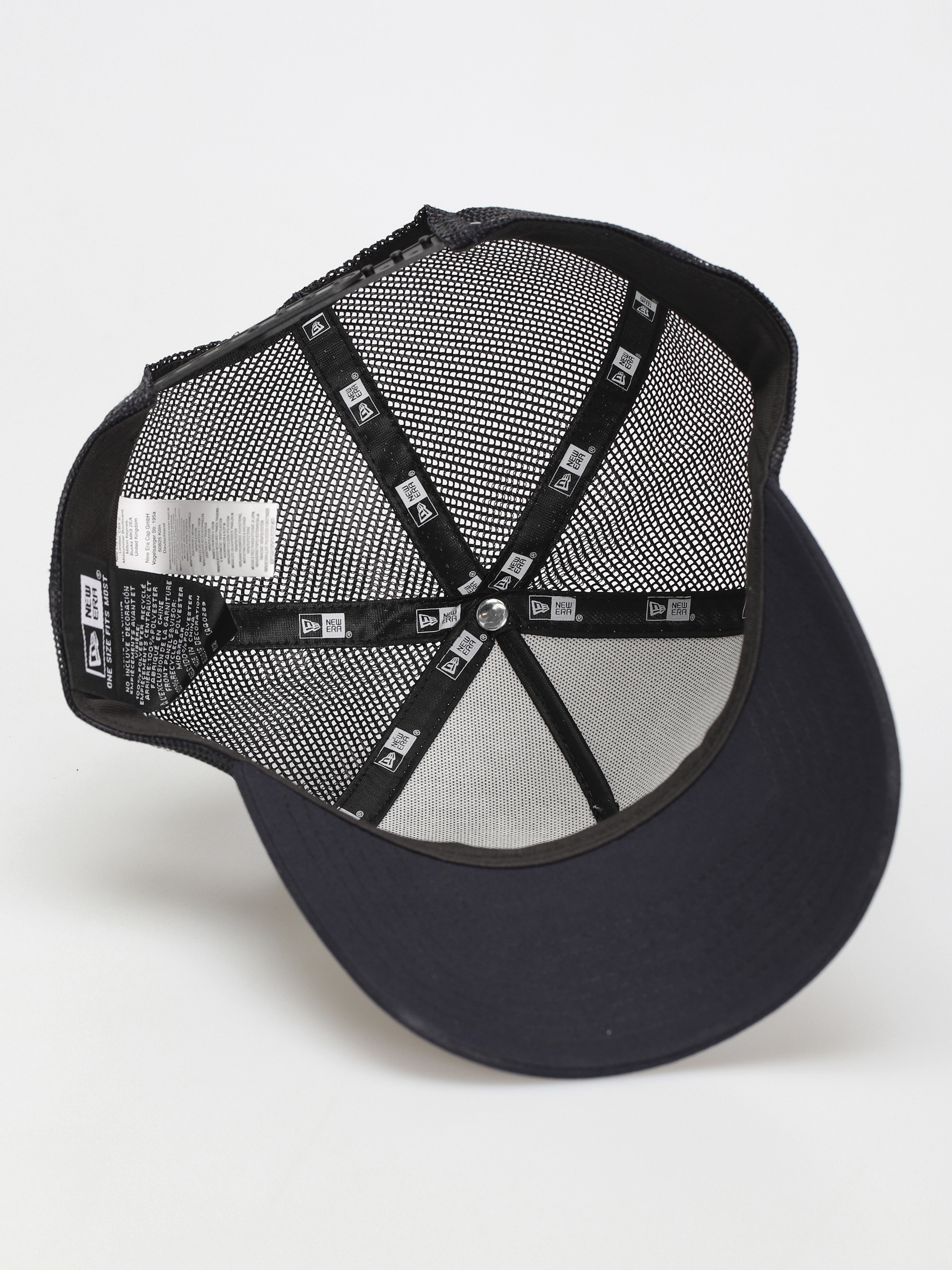 New Era US State Wordmark Trucker Baseball sapka (navy/white)