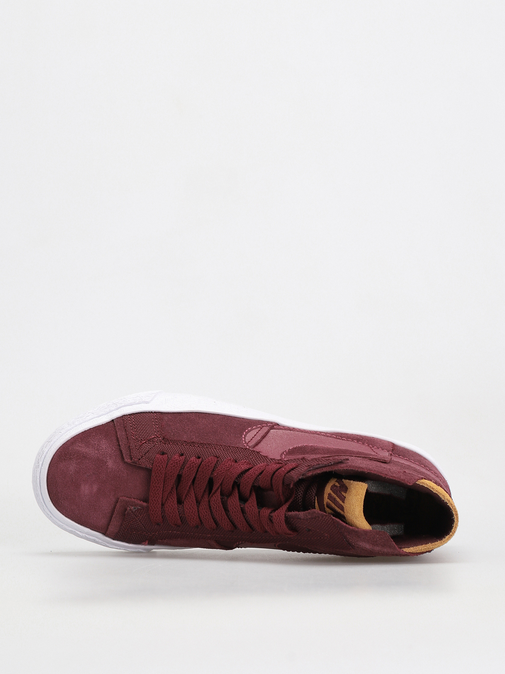 Nike SB Zoom Blazer Mid Prm Cipők (night maroon/rosewood night maroon white)