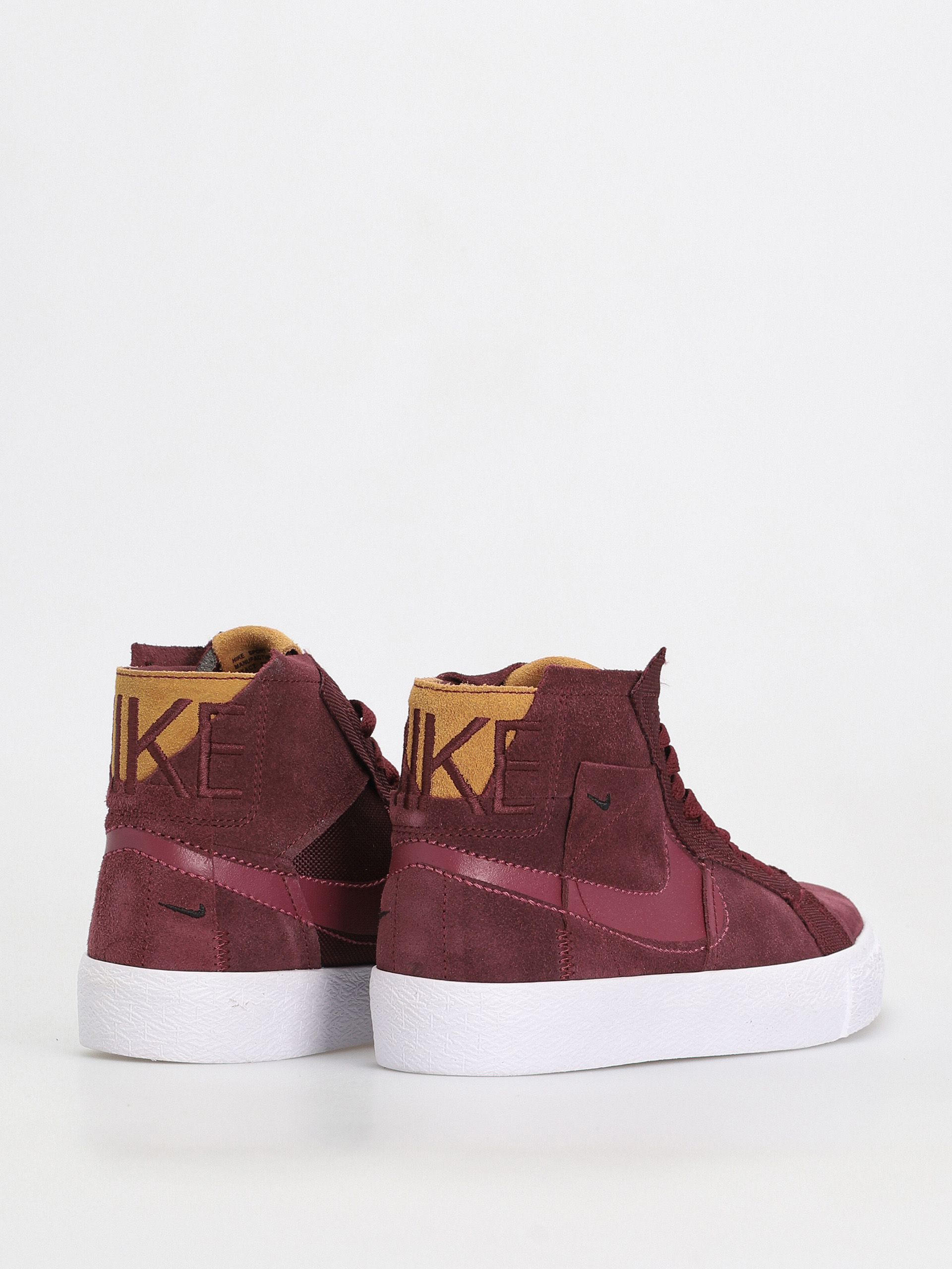 Nike SB Zoom Blazer Mid Prm Cipők (night maroon/rosewood night maroon white)