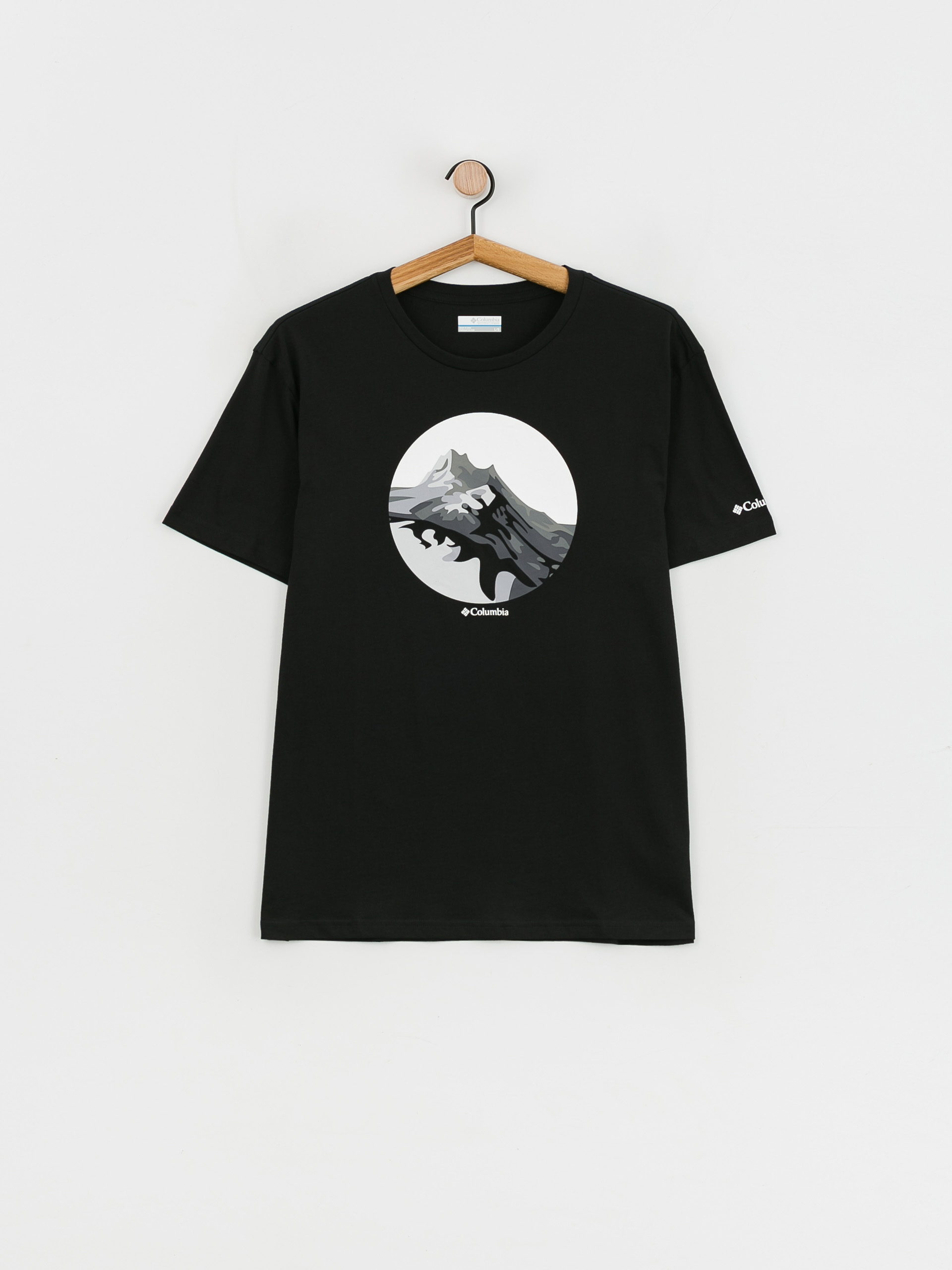 Columbia Path Lake póló (black/scoped r)