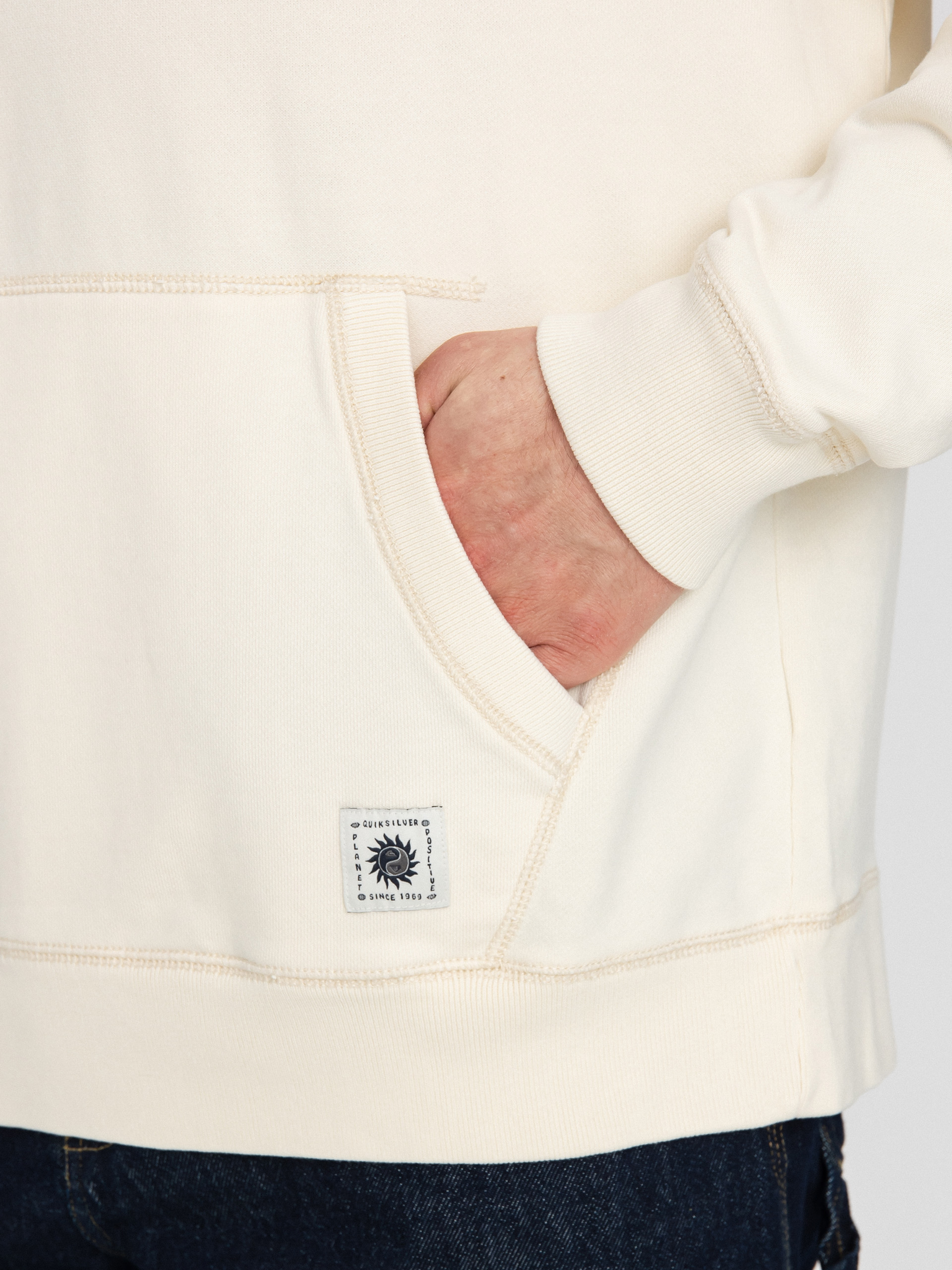 Quiksilver Trip Away HD Kapucnis pulóver (birch)