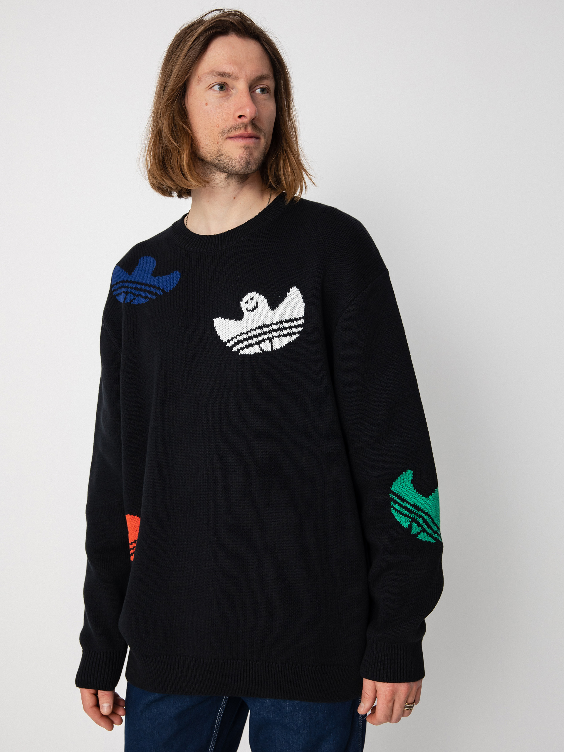 adidas Shmoo Knit Pulóver (black/multco)
