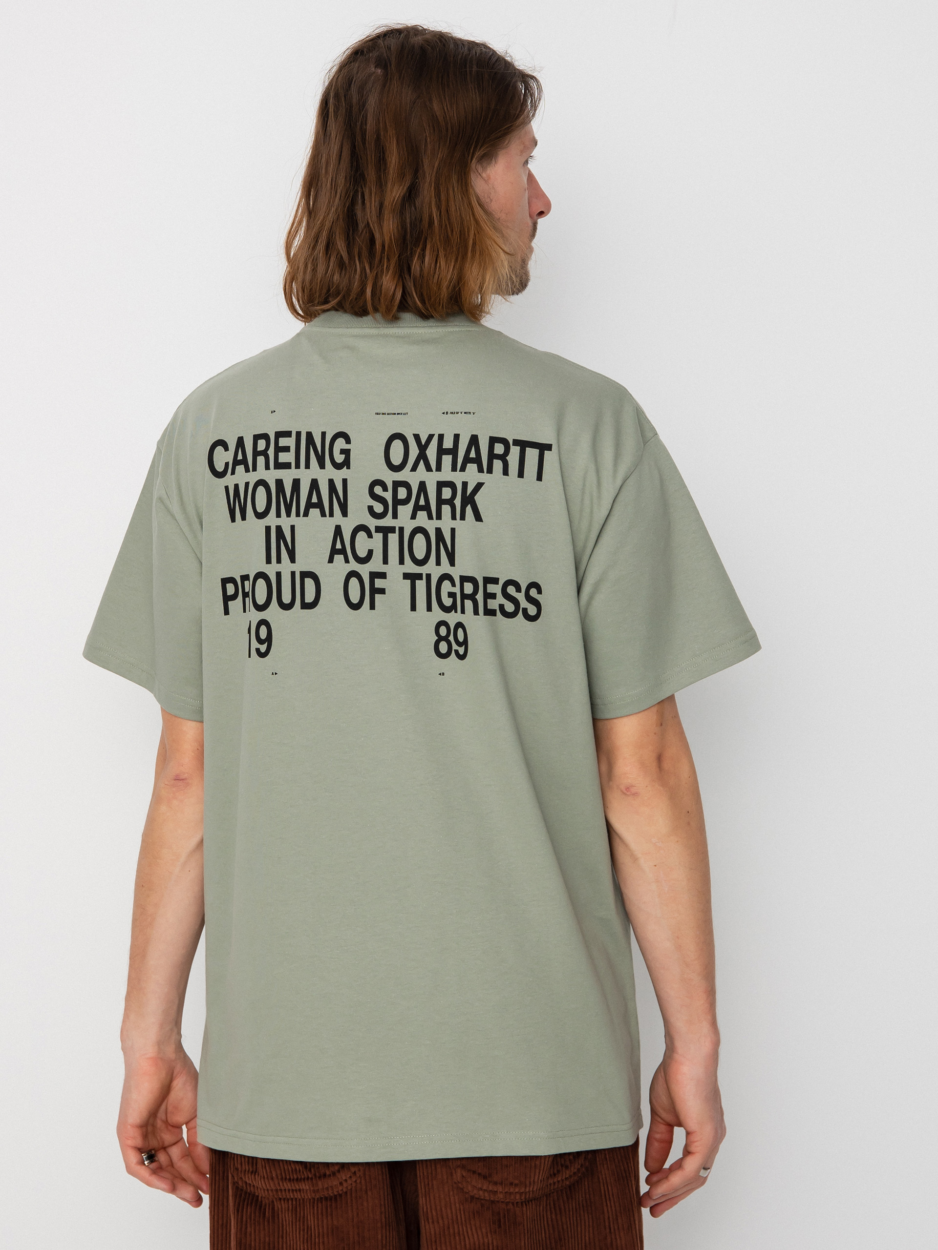 Carhartt WIP Fold In póló (yucca)