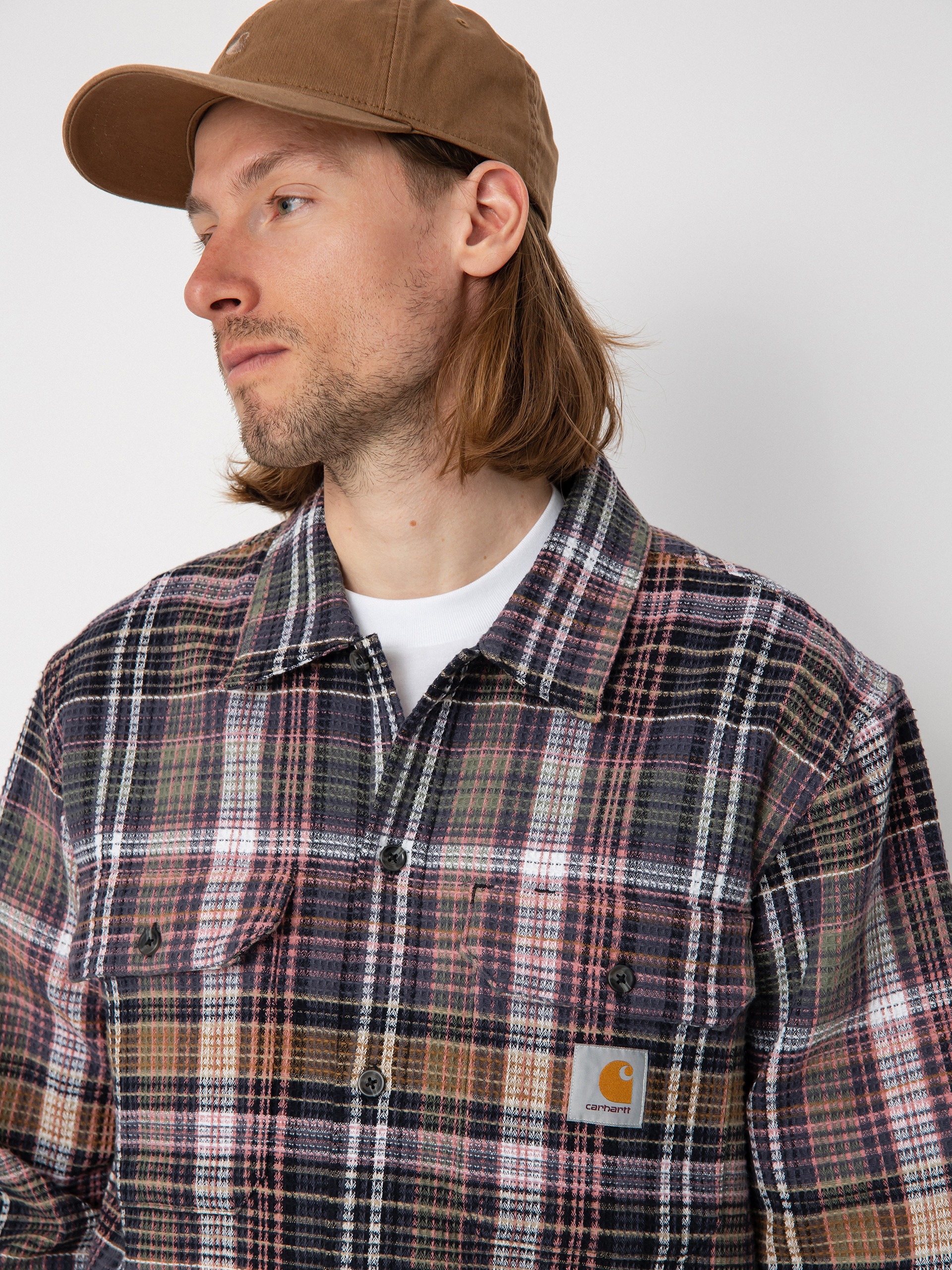 Carhartt WIP Valmon Ing (valmon check hamilton brown)