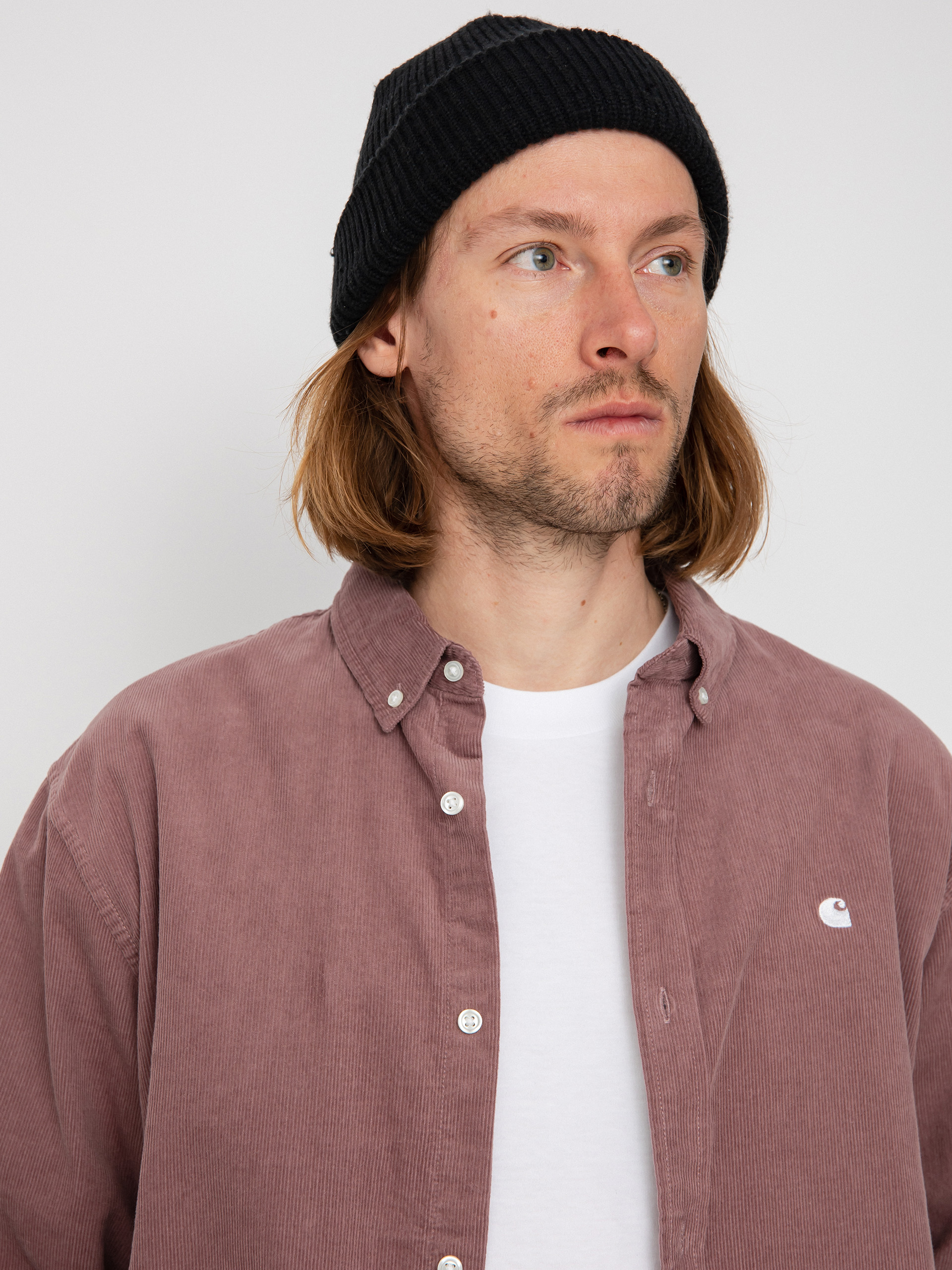 Carhartt WIP Madison Fine Cord Ing (lupinus/white)