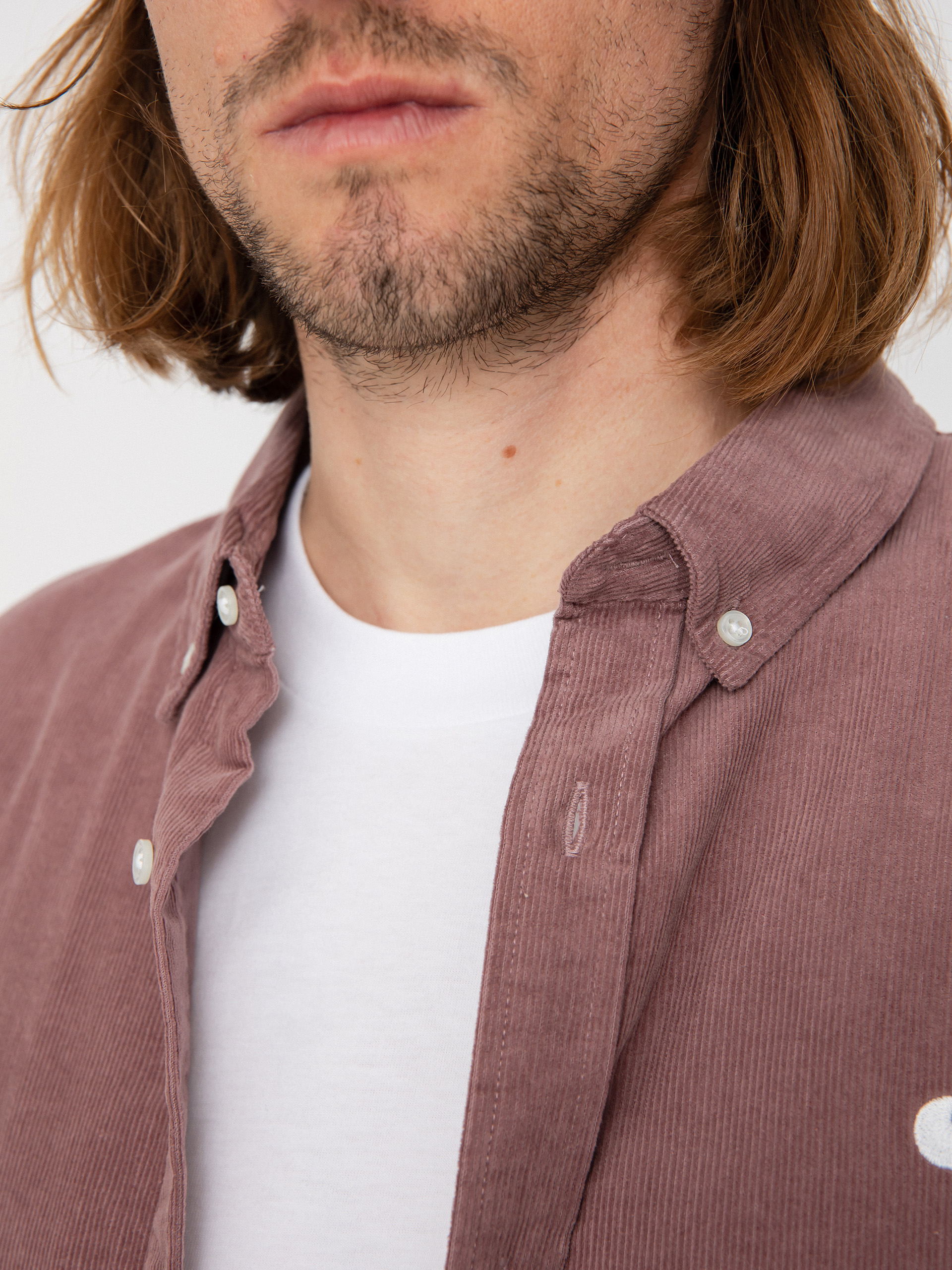 Carhartt WIP Madison Fine Cord Ing (lupinus/white)