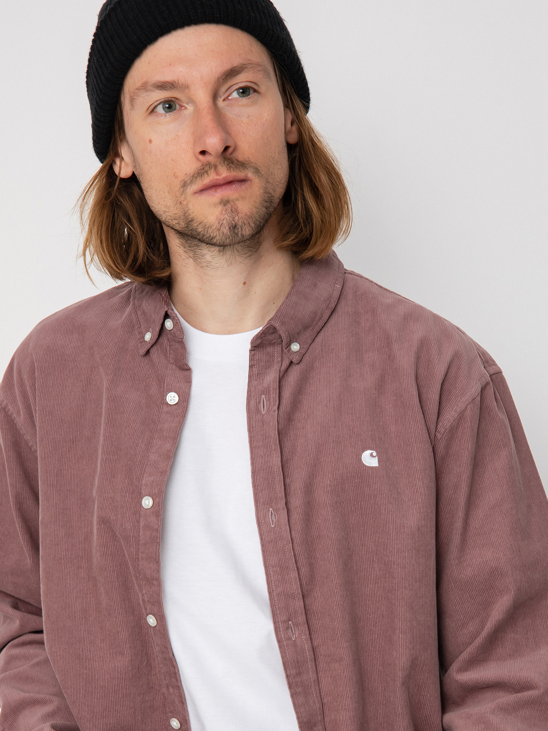 Carhartt WIP Madison Fine Cord Ing (lupinus/white)