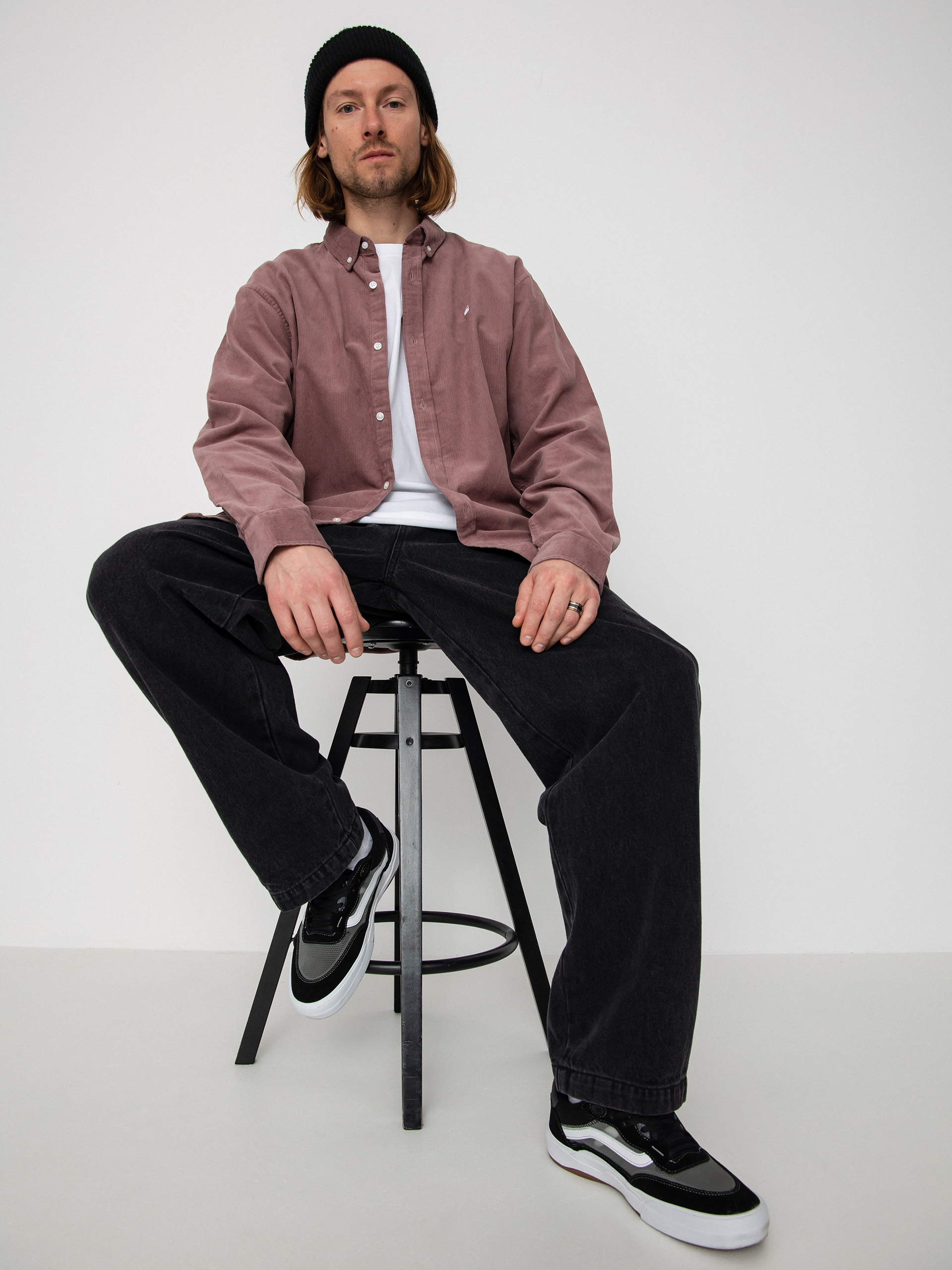 Carhartt WIP Madison Fine Cord Ing (lupinus/white)