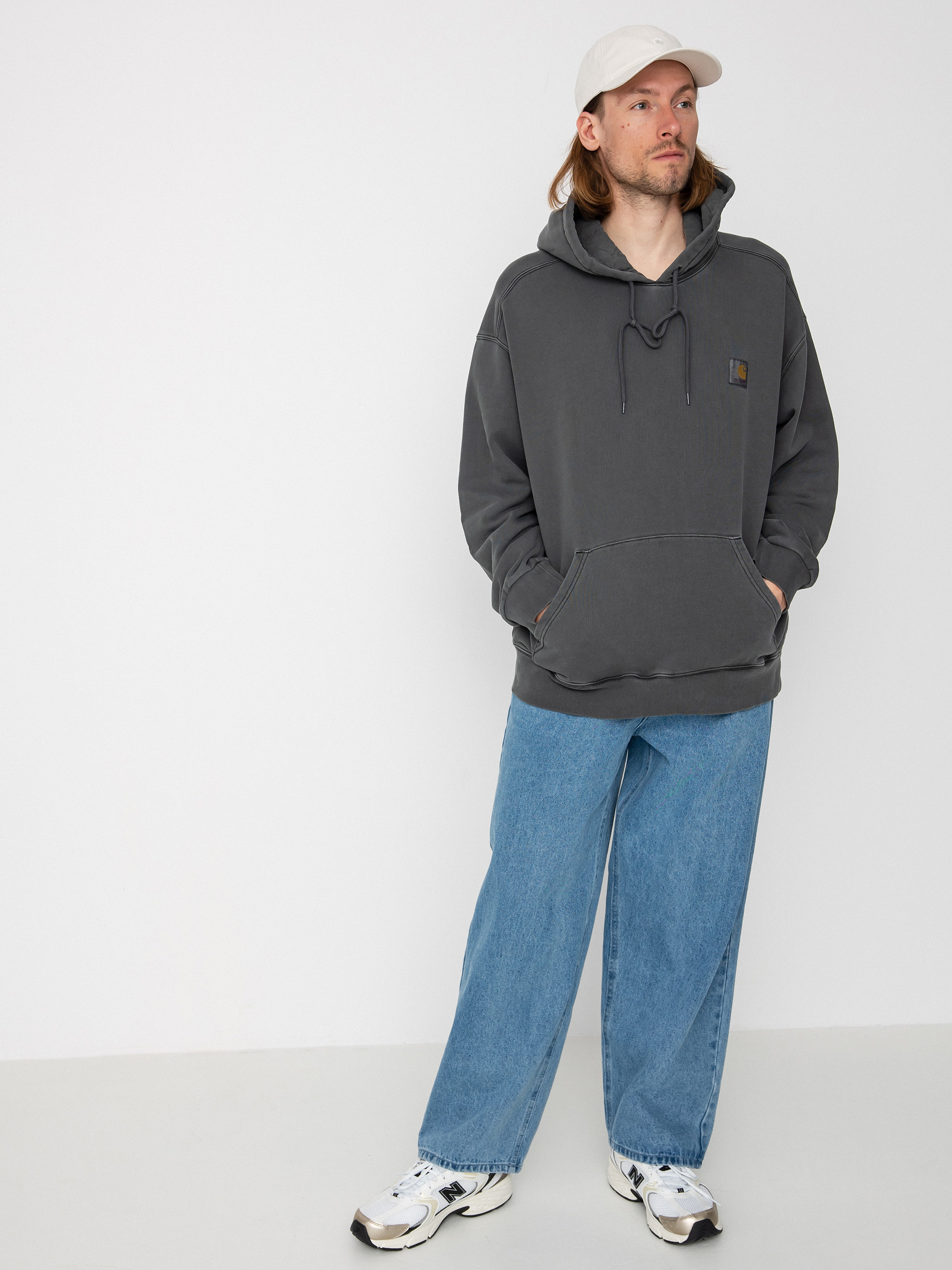 Carhartt WIP Nelson HD Kapucnis pulóver (black)
