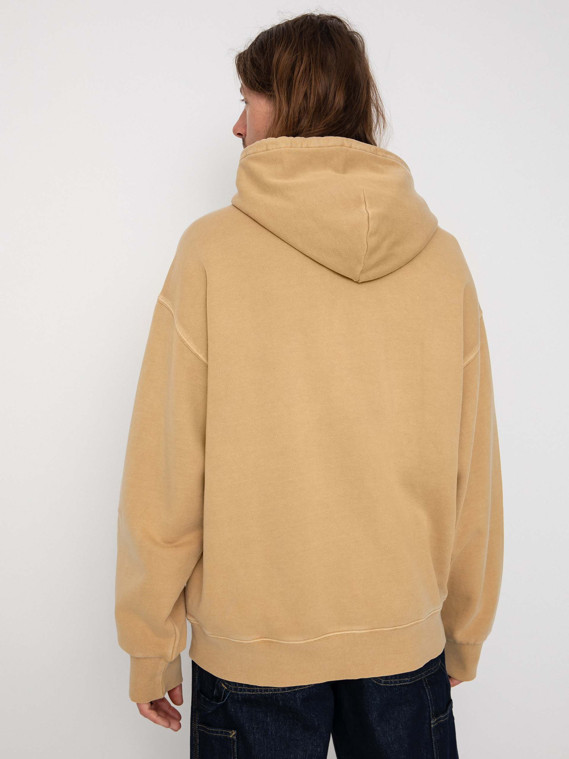 Carhartt WIP Nelson HD Kapucnis pulóver (dusty h brown)