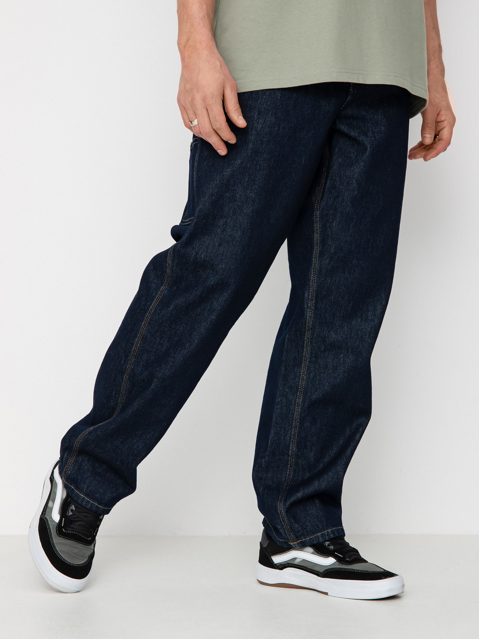 Carhartt WIP Single Knee Kisnadrág (blue)