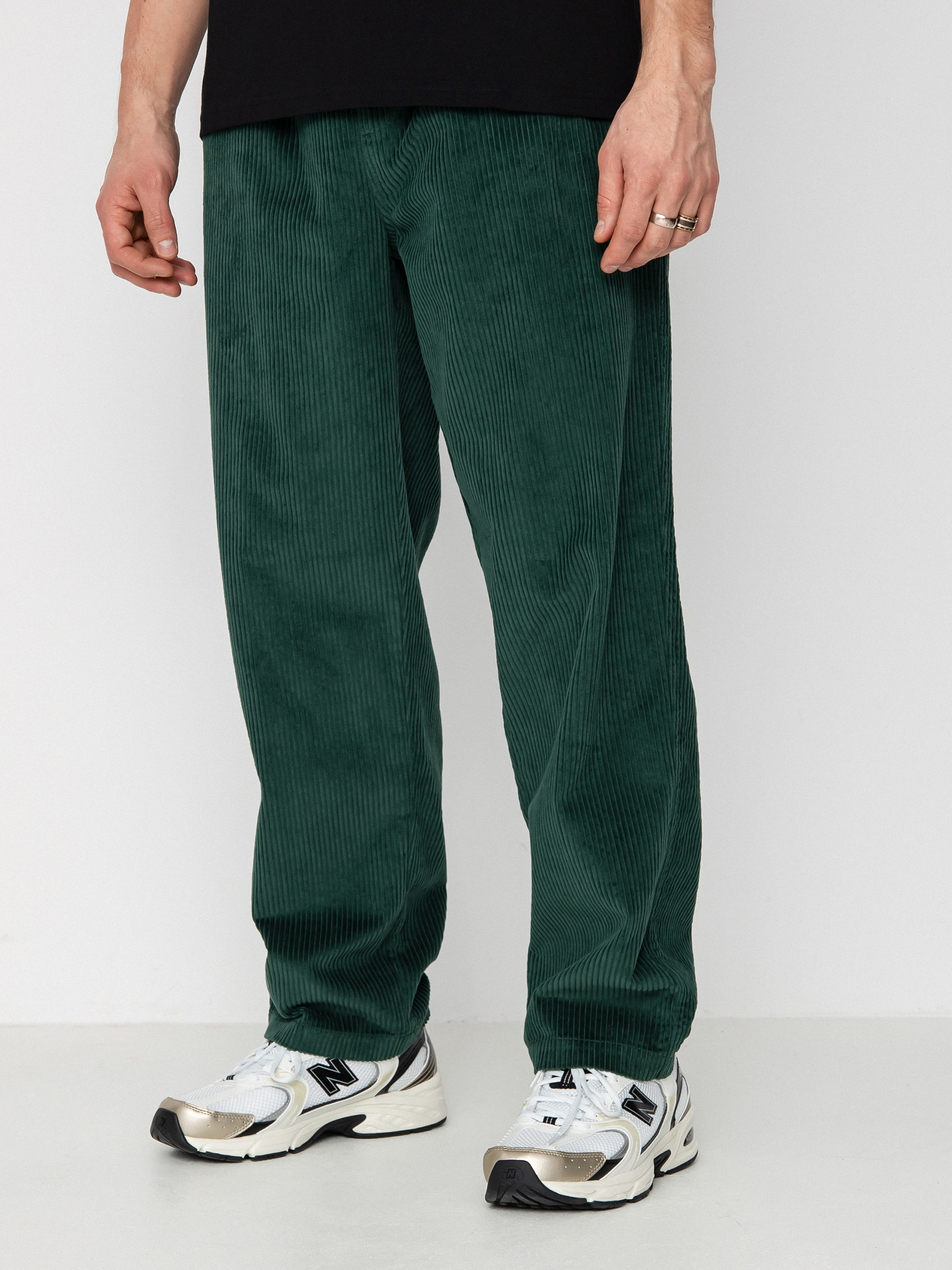 OBEY Easy Cord Kisnadrág (dark cedar)