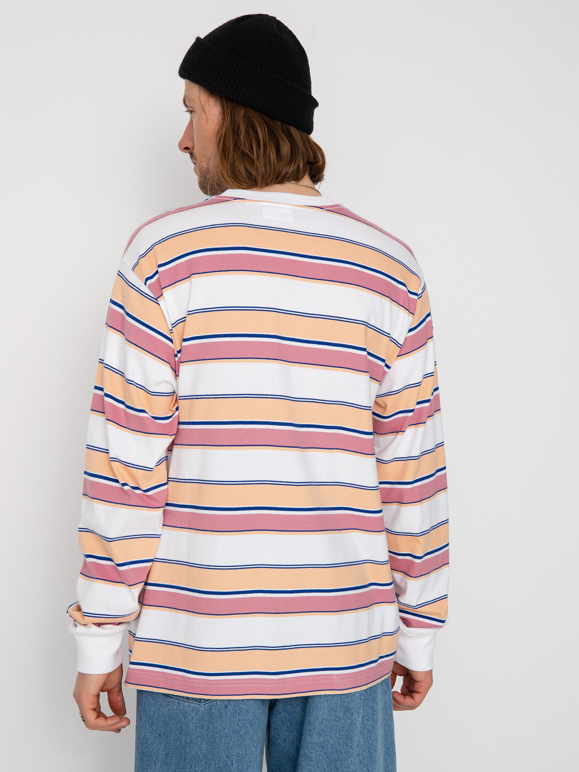 OBEY Direct Hosszú ujjú felső (white multi)