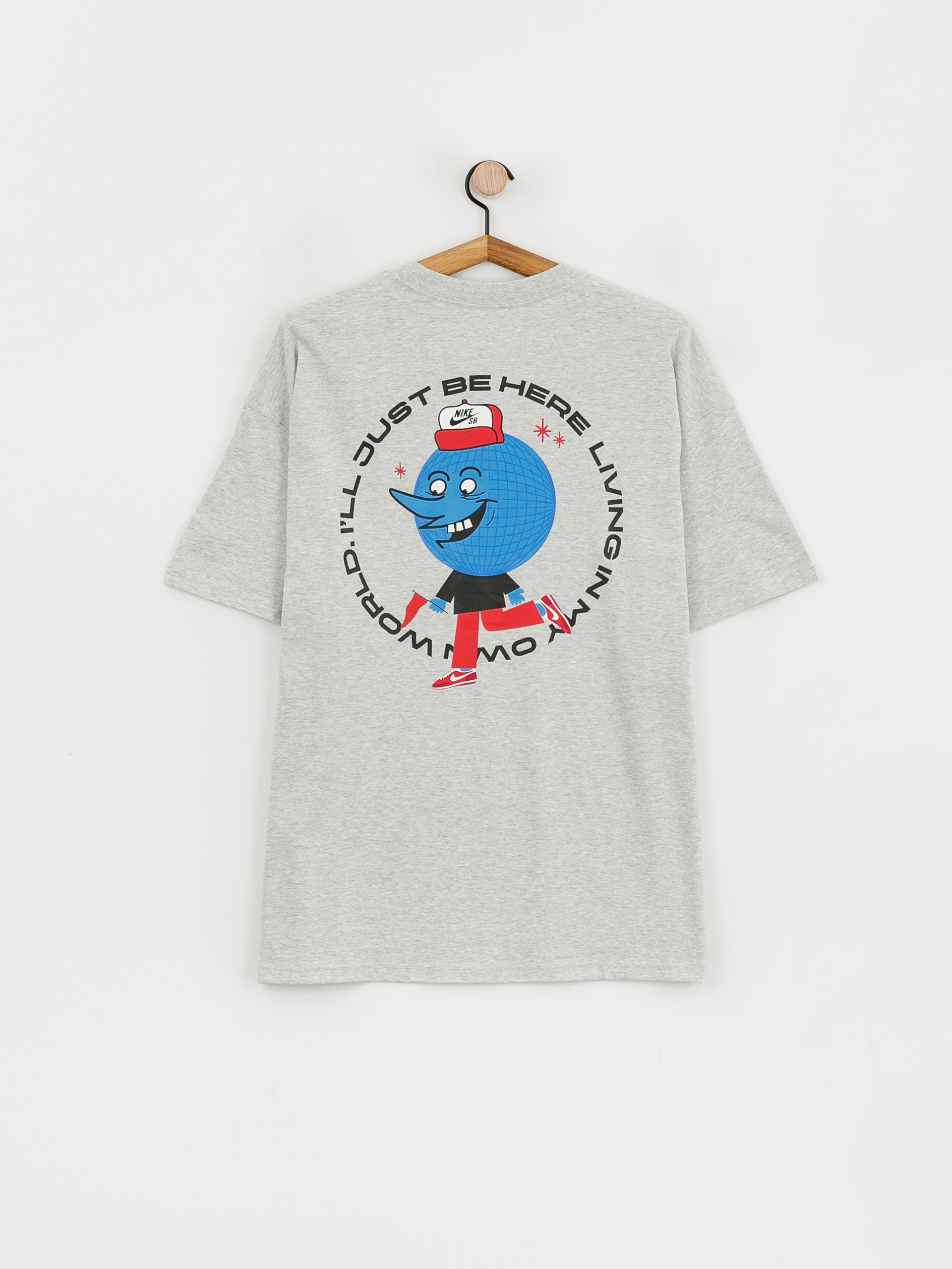 Nike SB Globe Guy póló (grey heather)