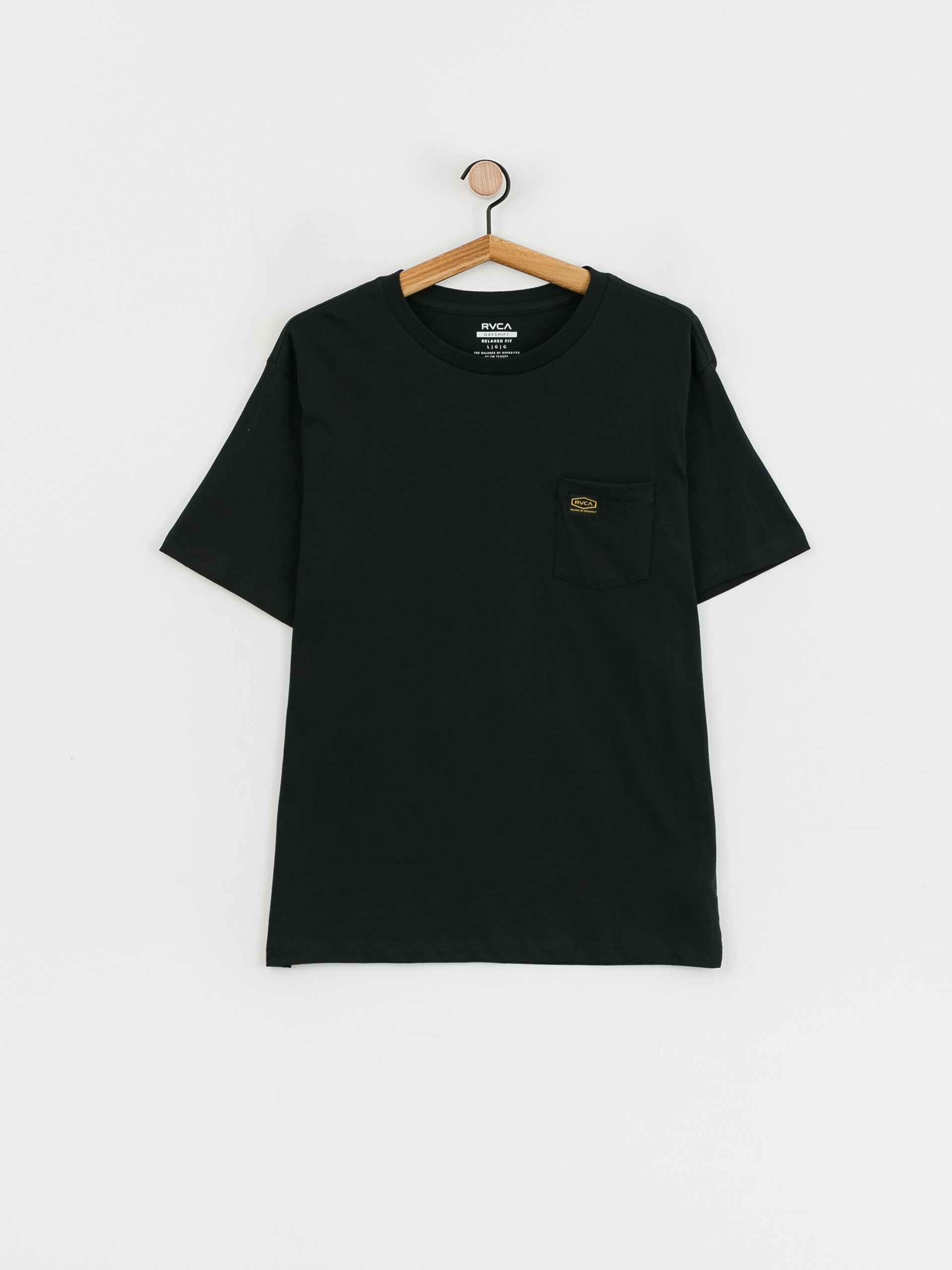 RVCA Americana Pocket póló (black)