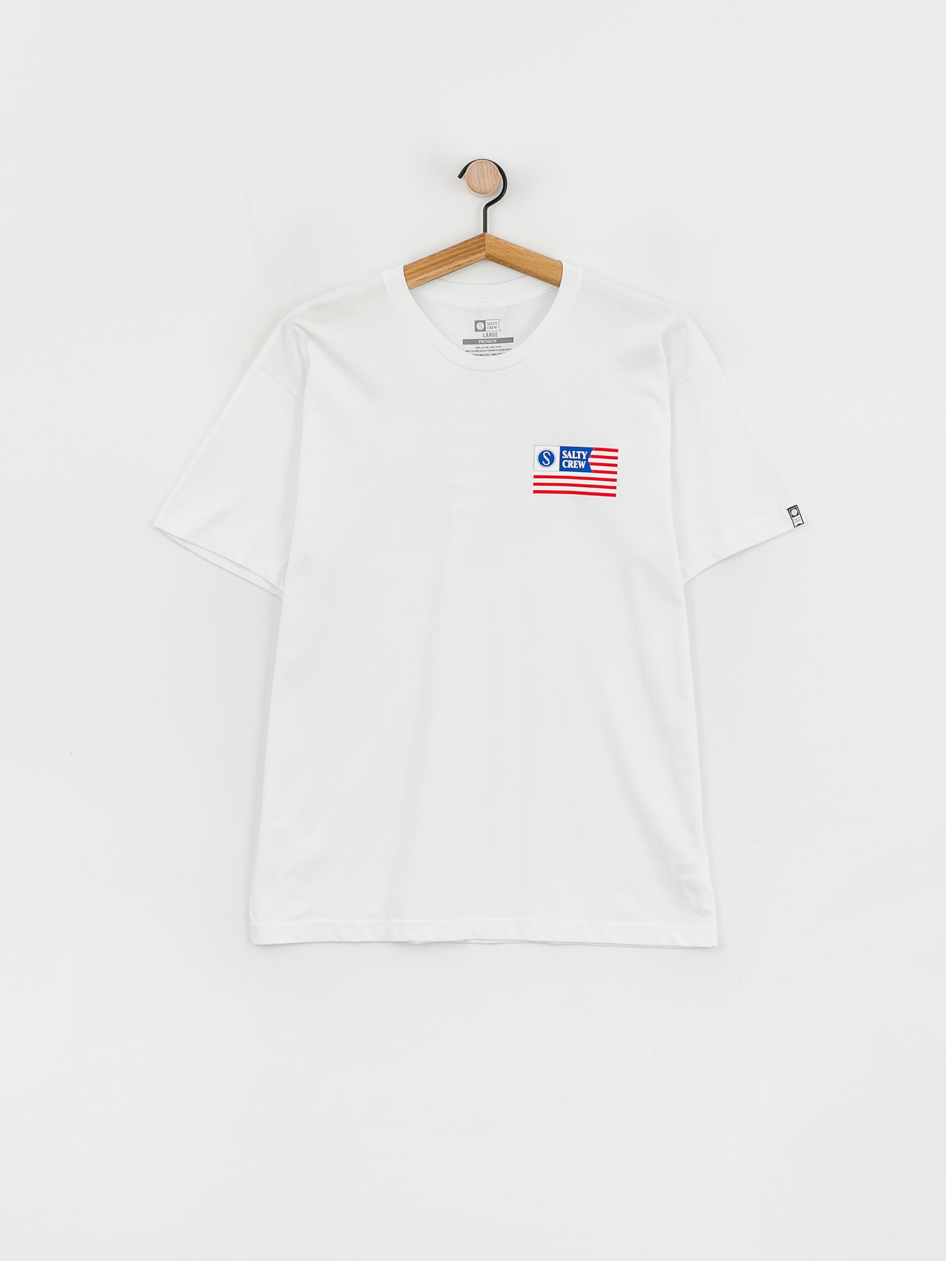 Salty Crew Stars And Stripes Prem póló (white)