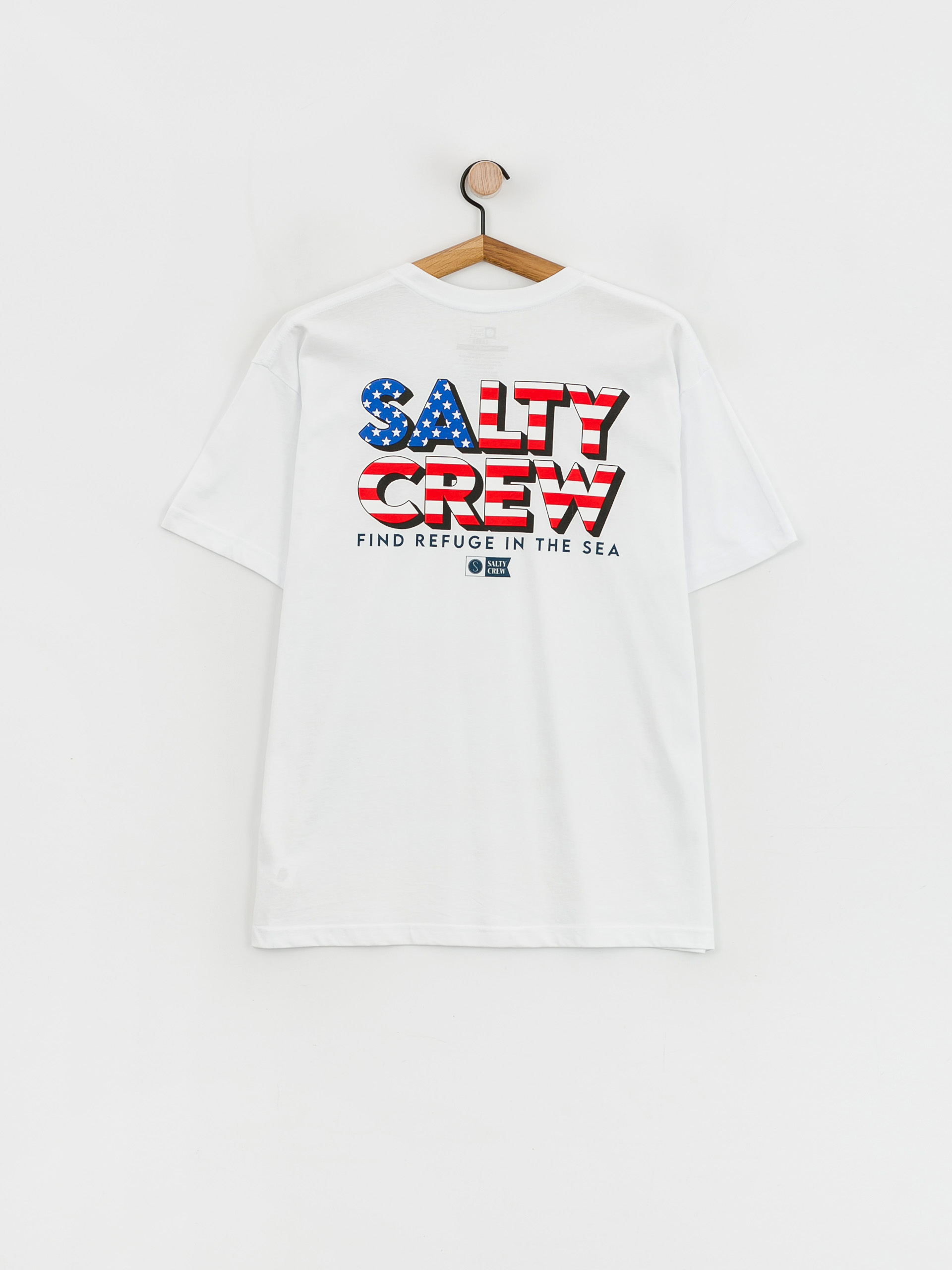 Salty Crew Stars And Stripes Prem póló (white)