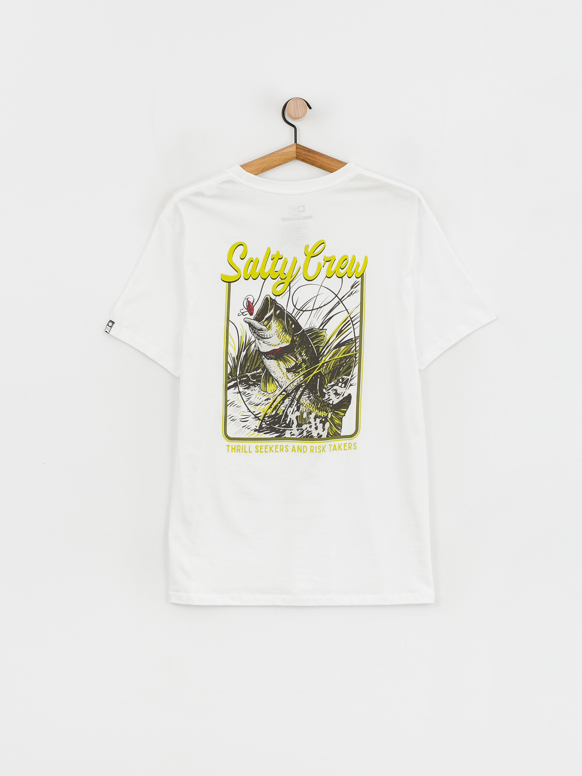 Salty Crew Largemouth póló (white)