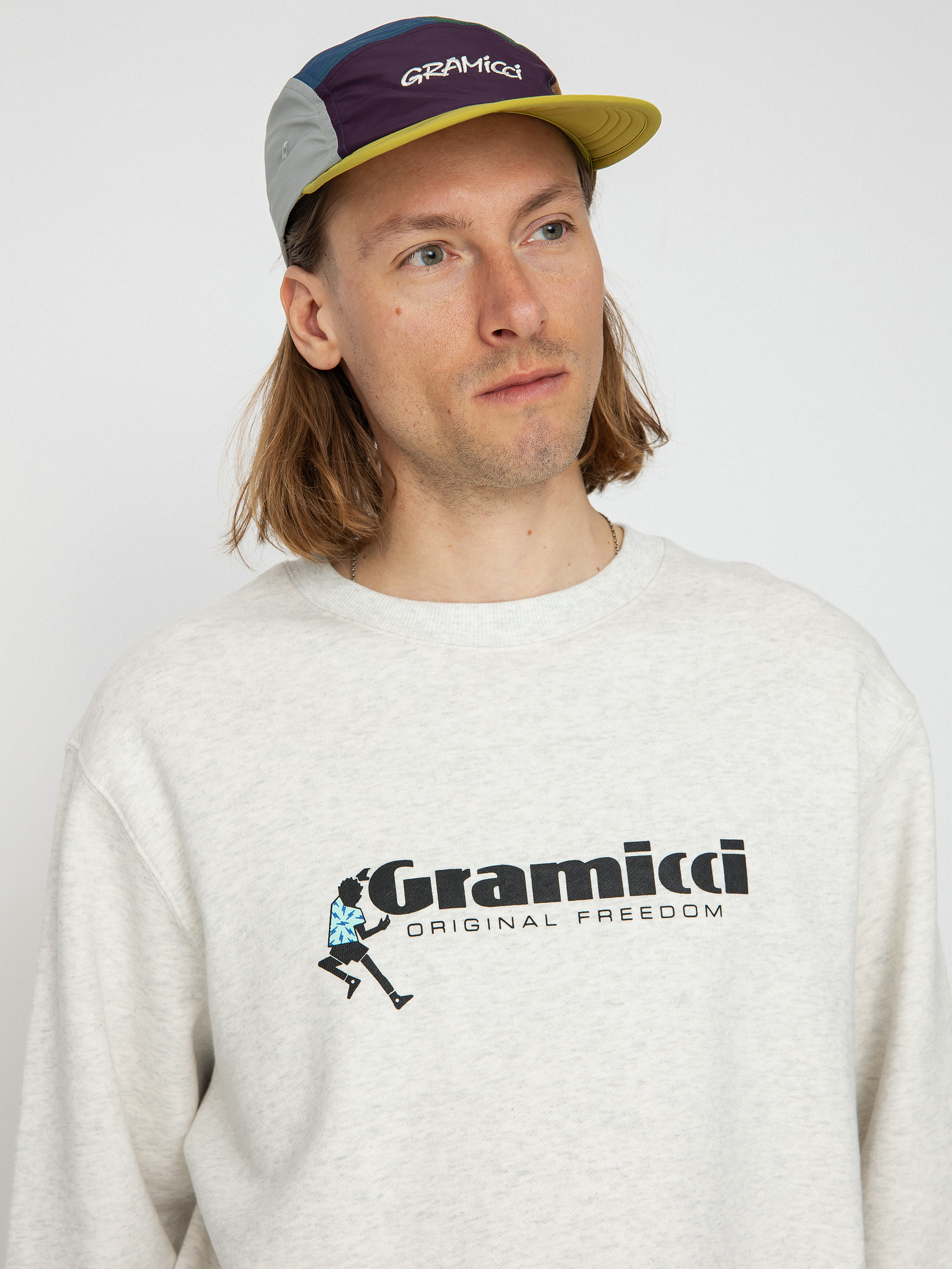 Gramicci Dancing Man Pulóver (ash heather)