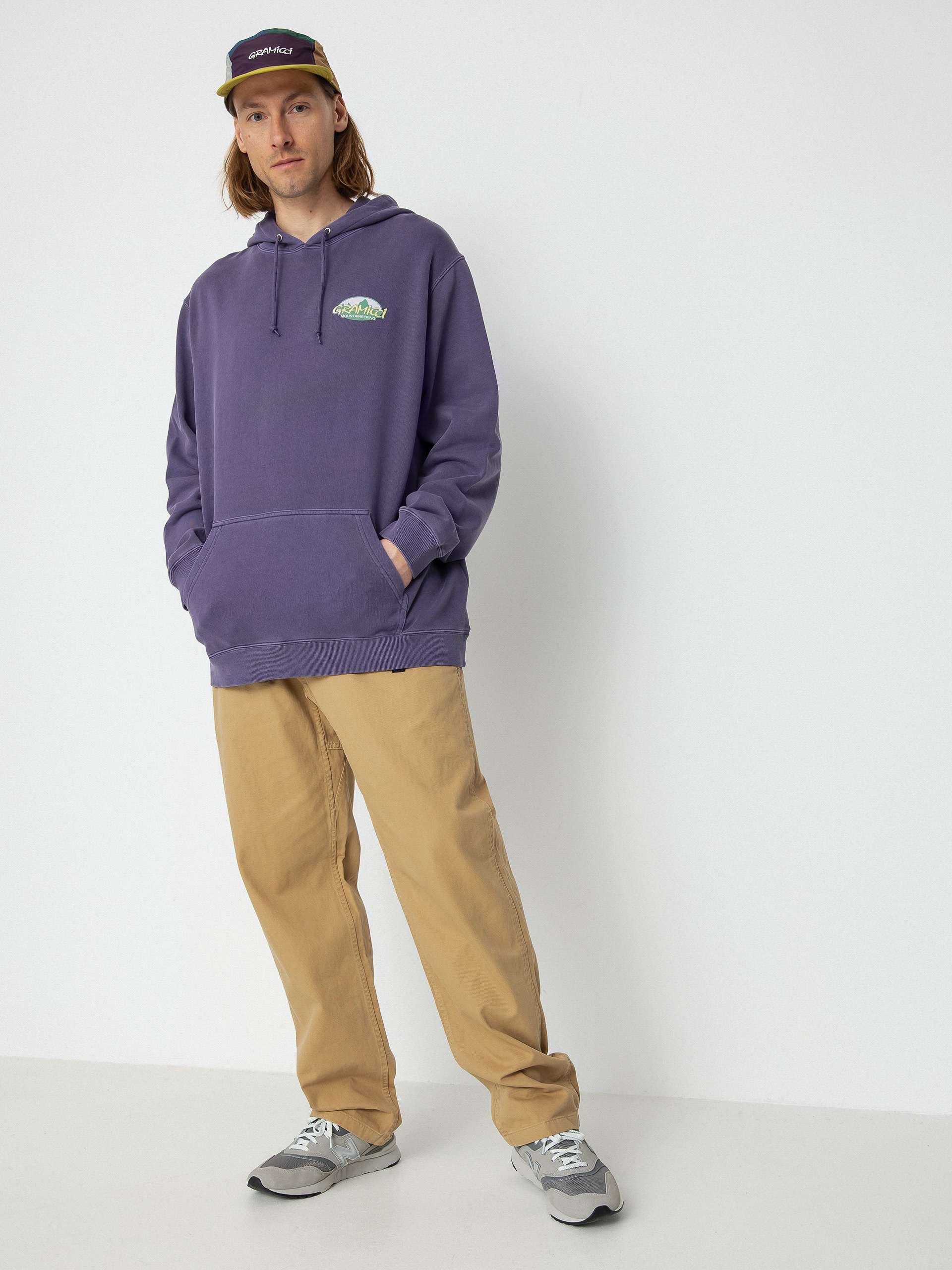Gramicci Summit HD Kapucnis pulóver (purple pigment)