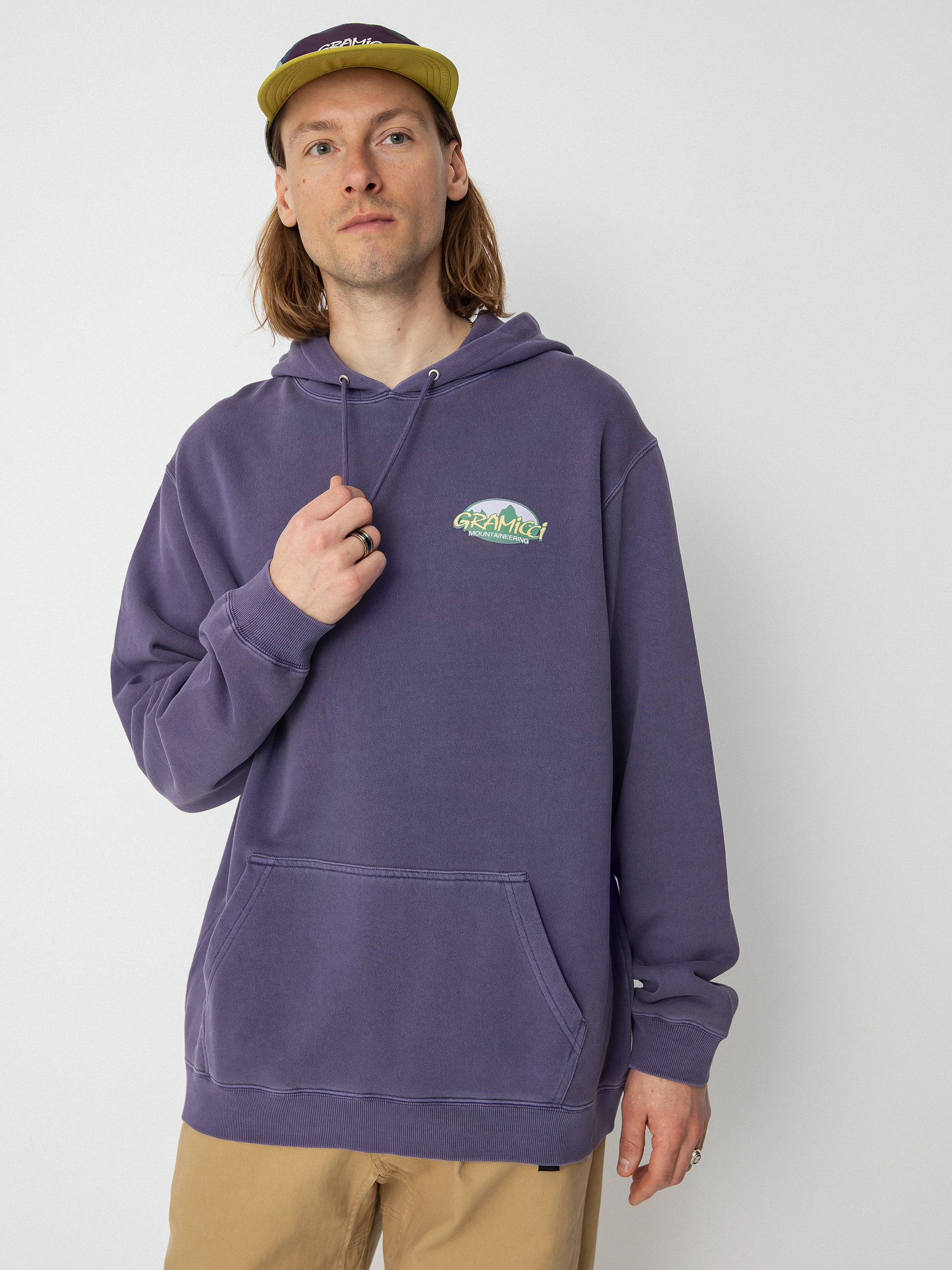 Gramicci Summit HD Kapucnis pulóver (purple pigment)
