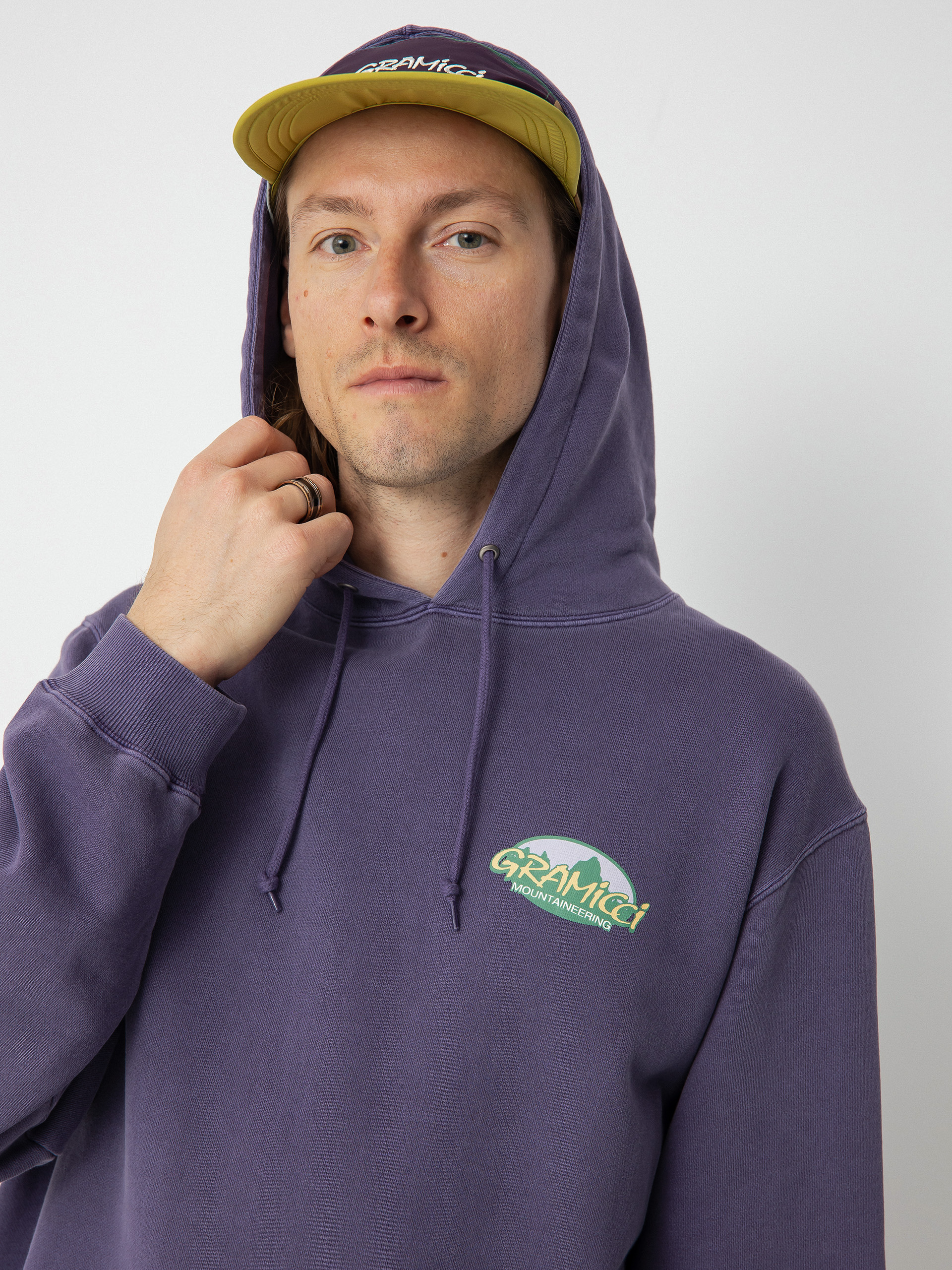 Gramicci Summit HD Kapucnis pulóver (purple pigment)