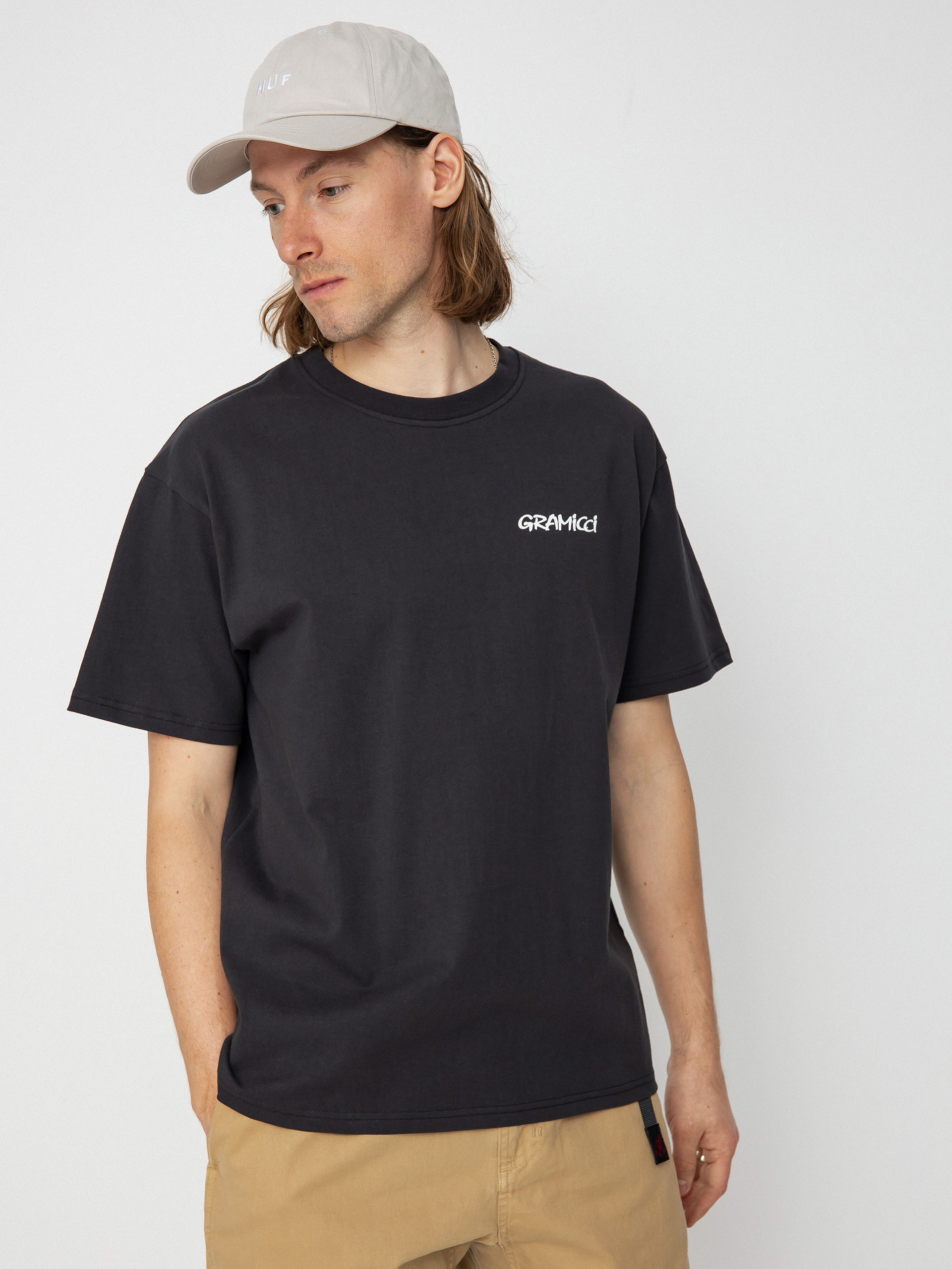 Gramicci Flower póló (vintage black)