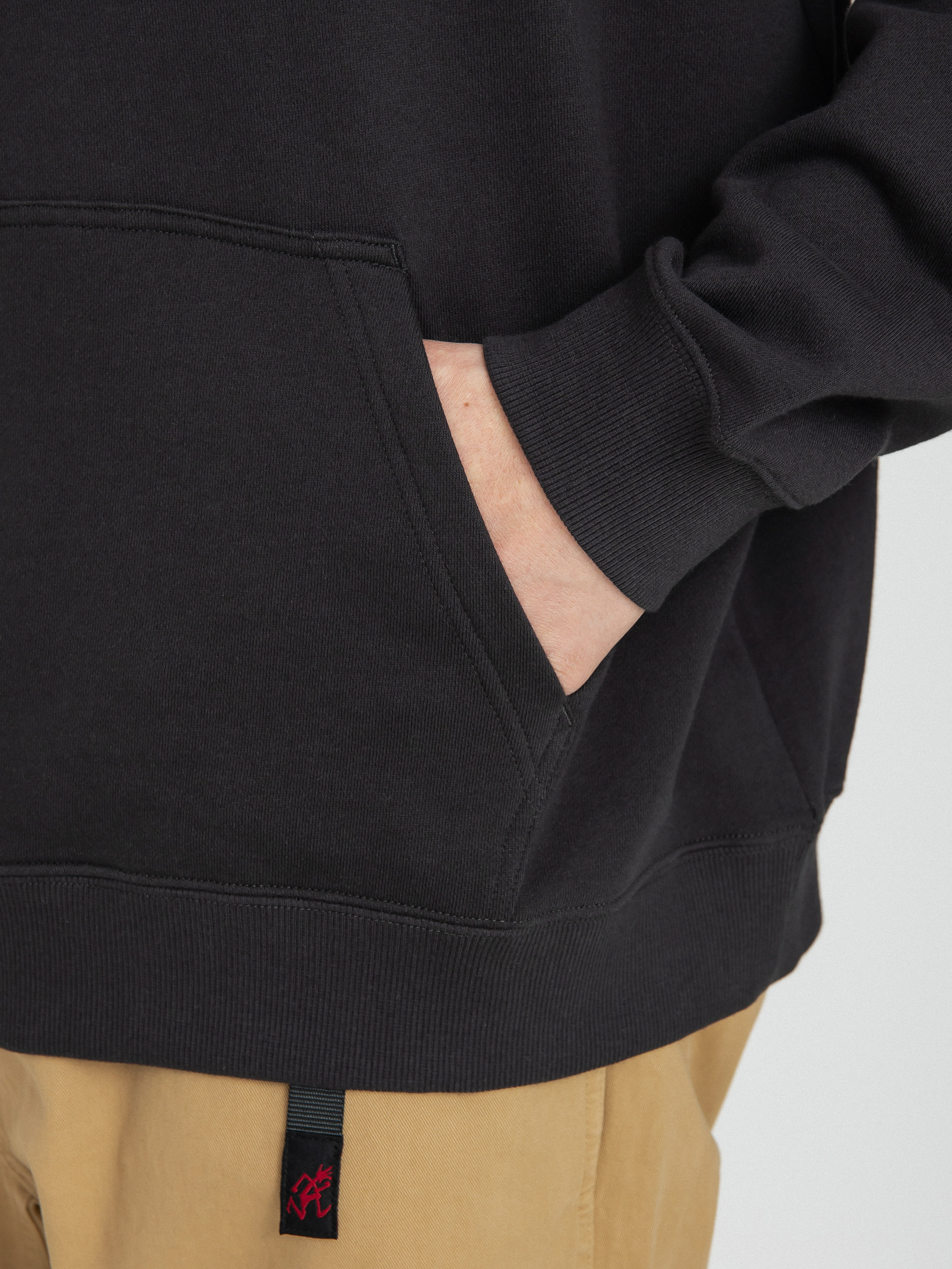 Gramicci One Point HD Kapucnis pulóver (vintage black)