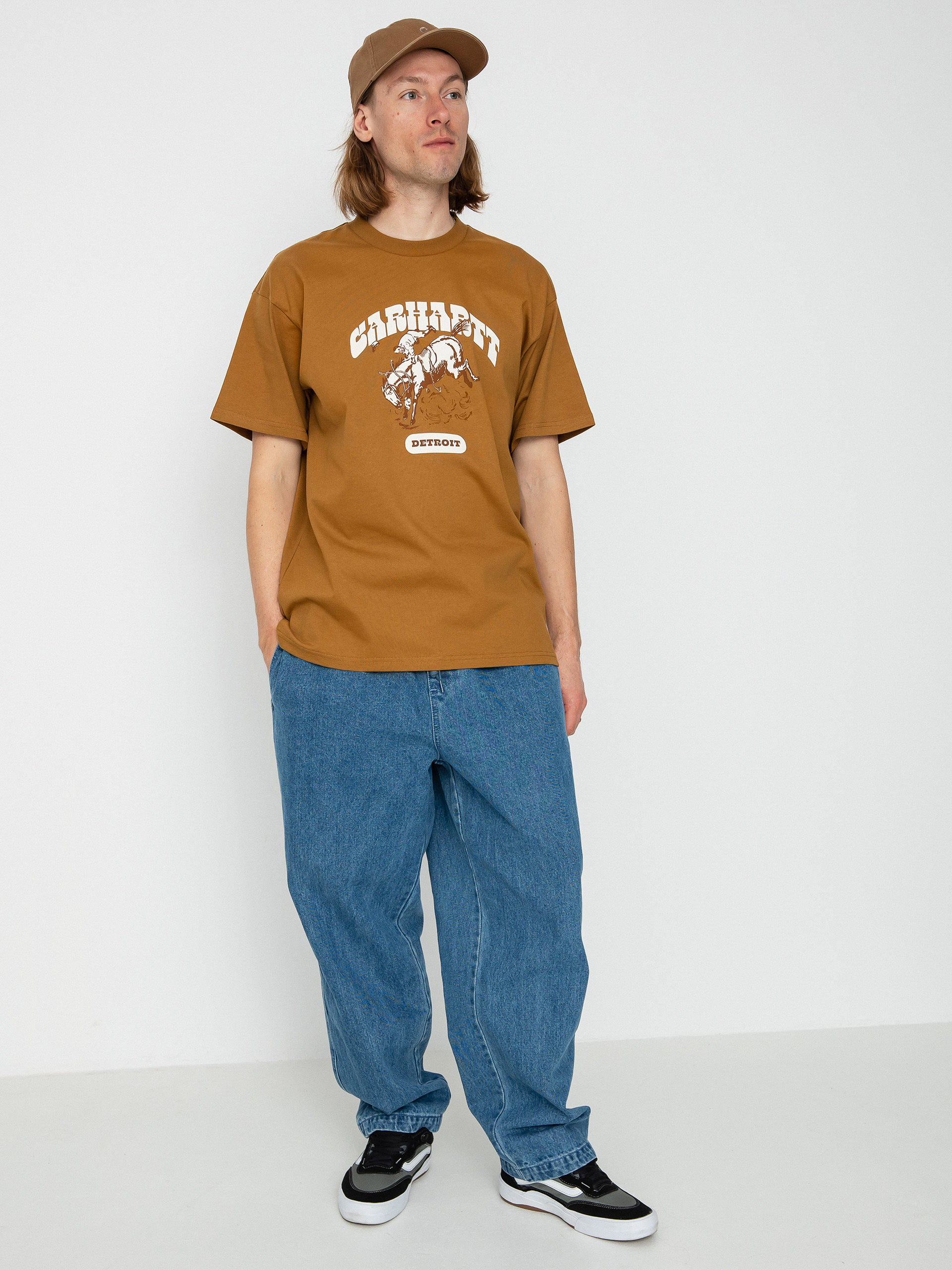 Carhartt WIP Buckaroo póló (hamilton brown)