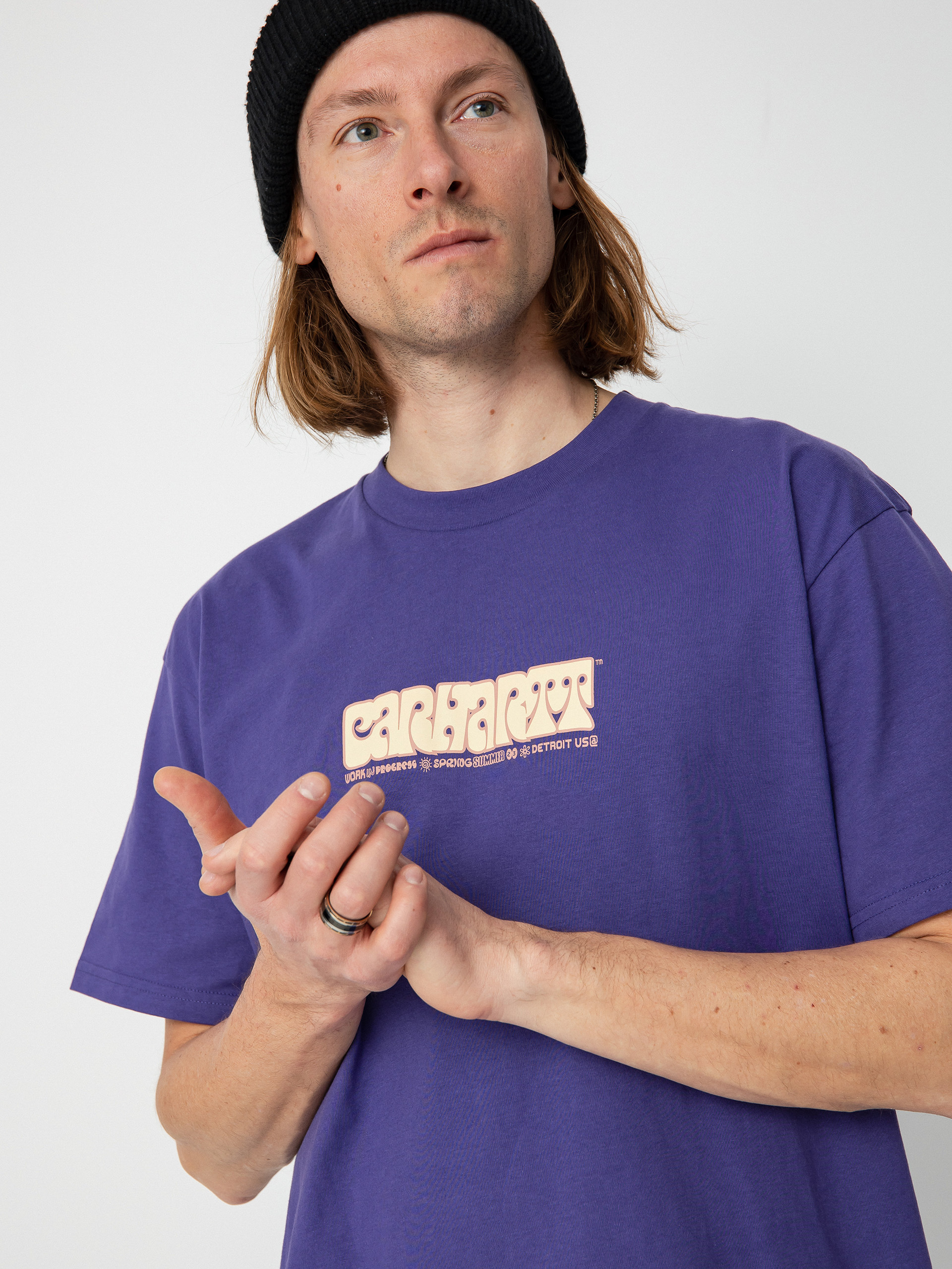 Carhartt WIP Heat Script póló (arrenga)