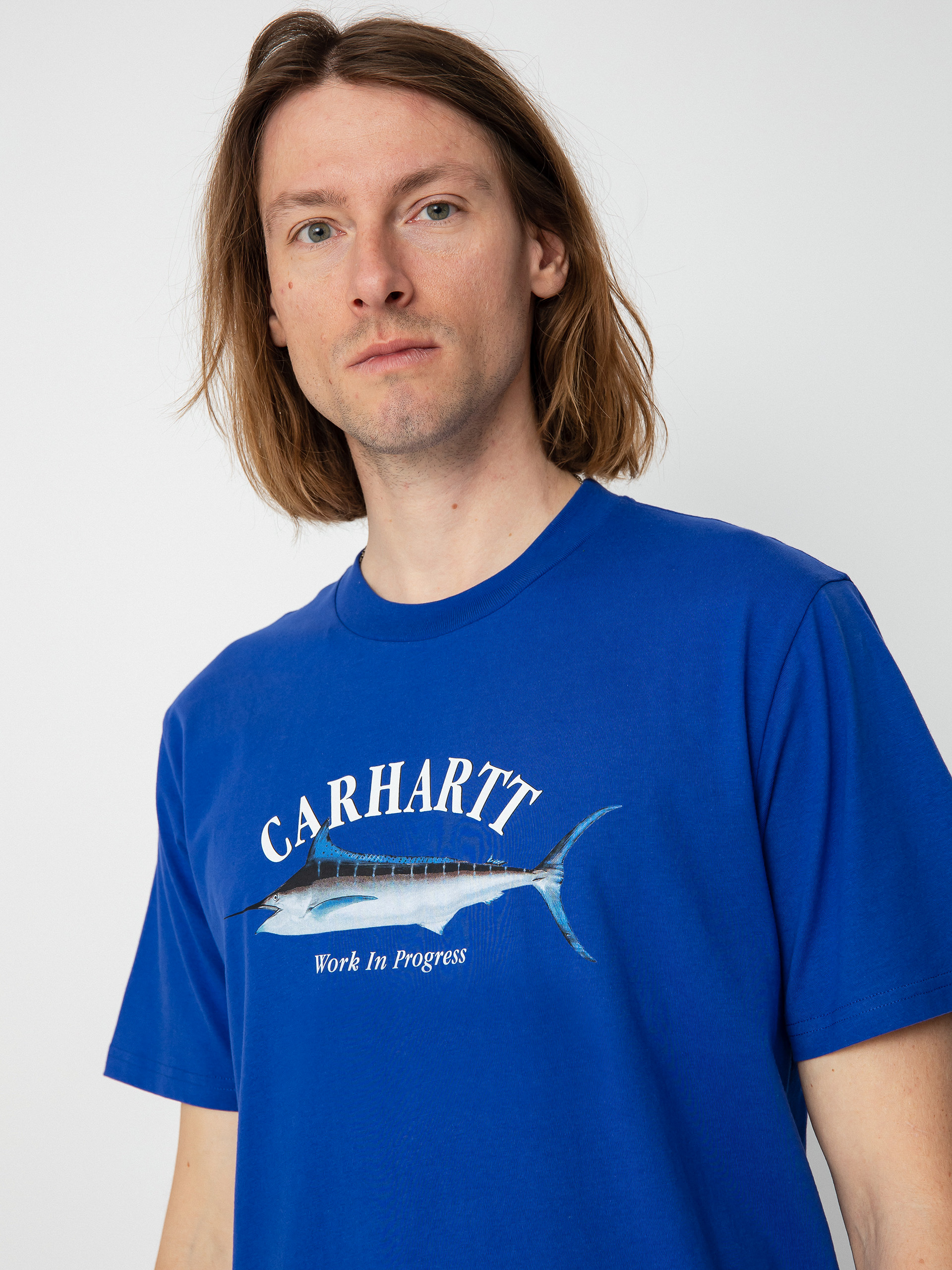 Carhartt WIP Marlin póló (lazurite)