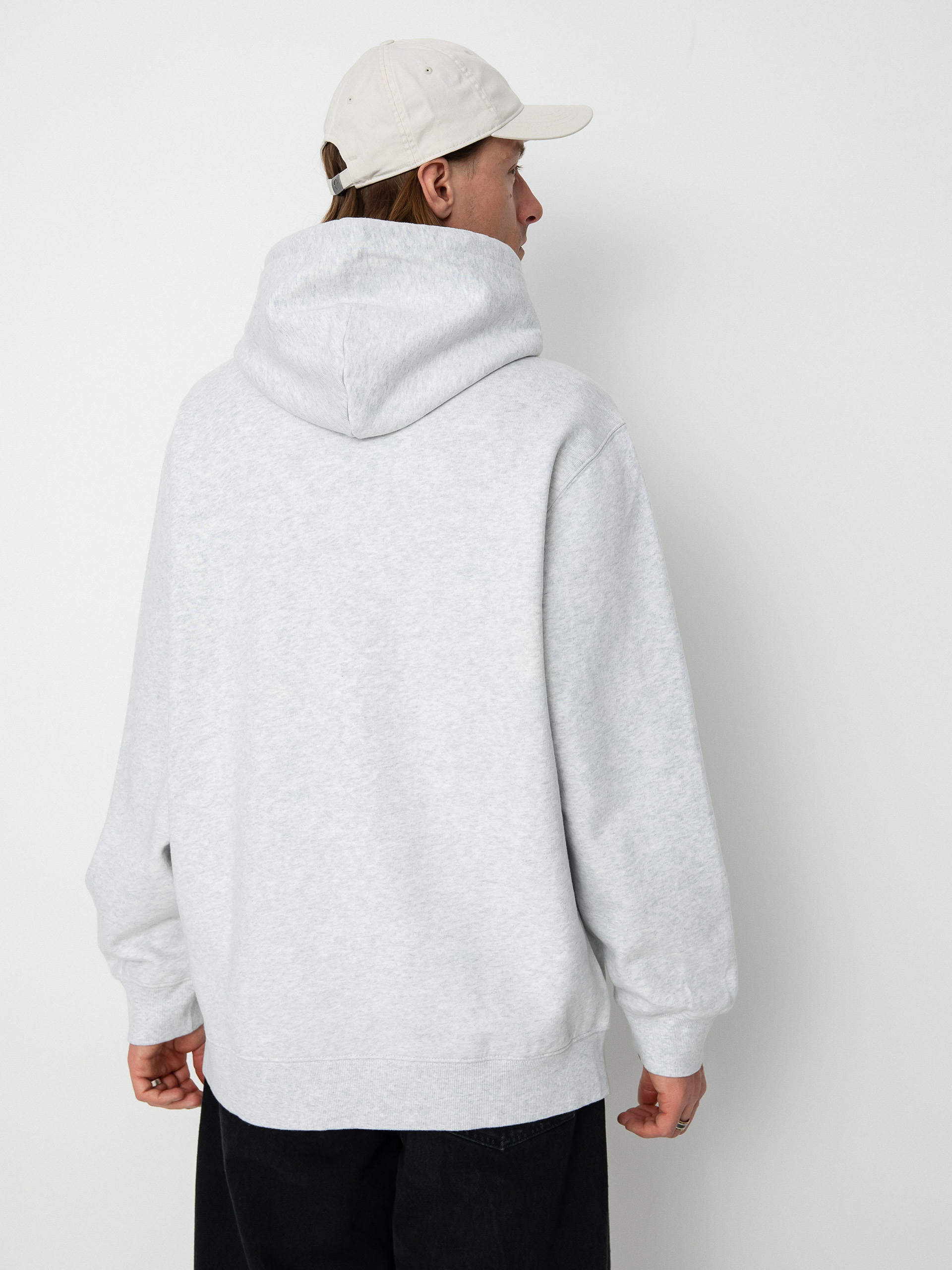 Carhartt WIP Coin HD Kapucnis pulóver (ash heather/atom blue)