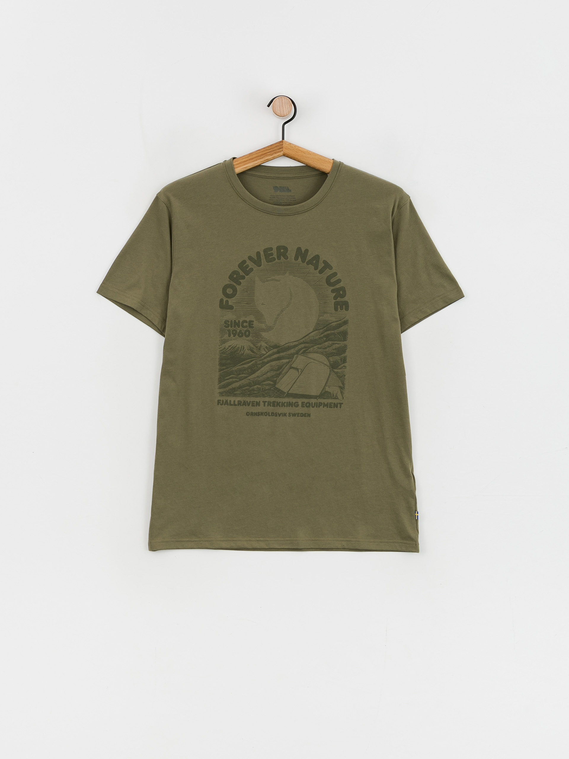 Fjallraven Equipment póló (green)