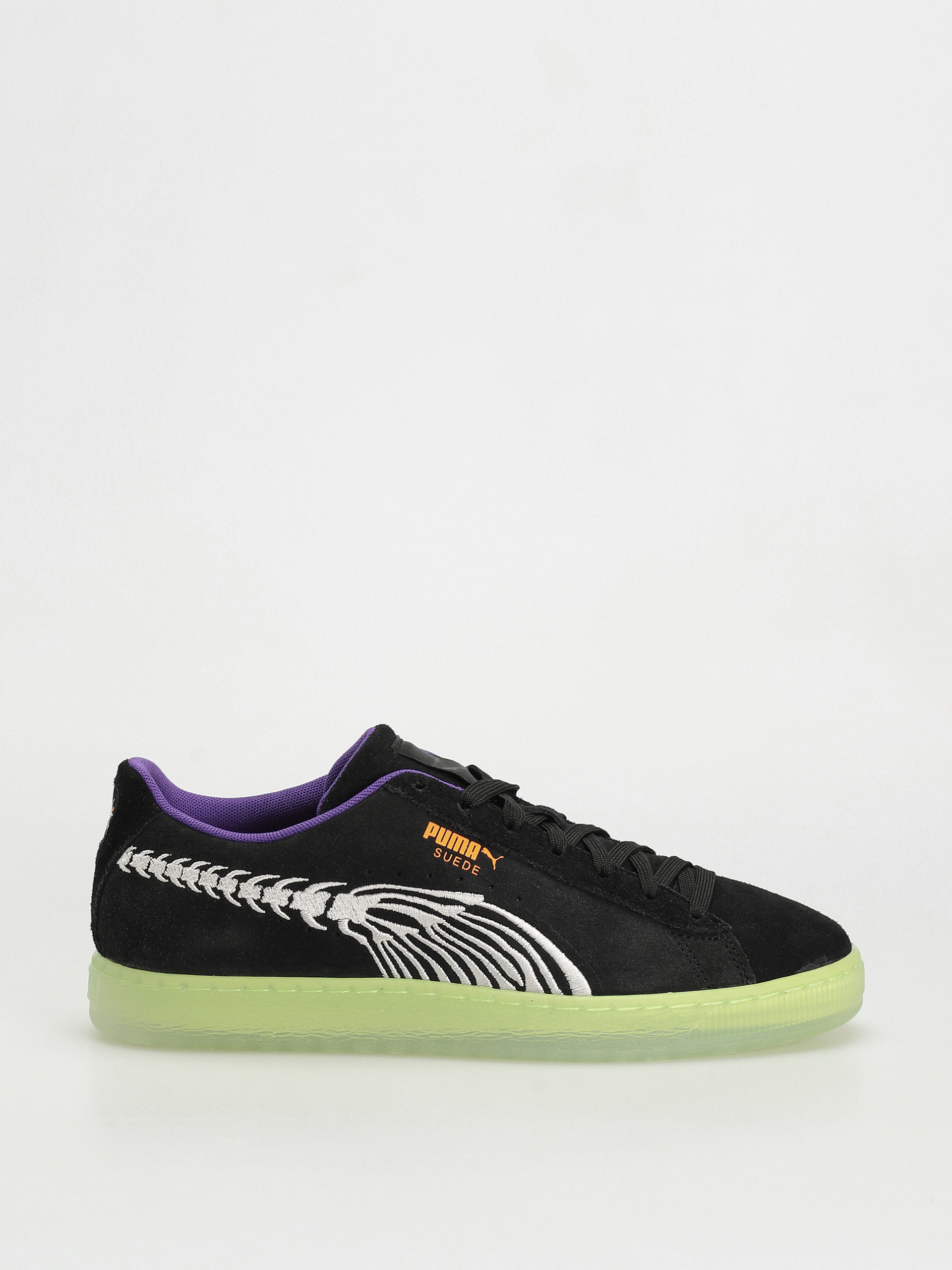 Puma Suede Haunted Cipők (puma black/pristine/pistachio)