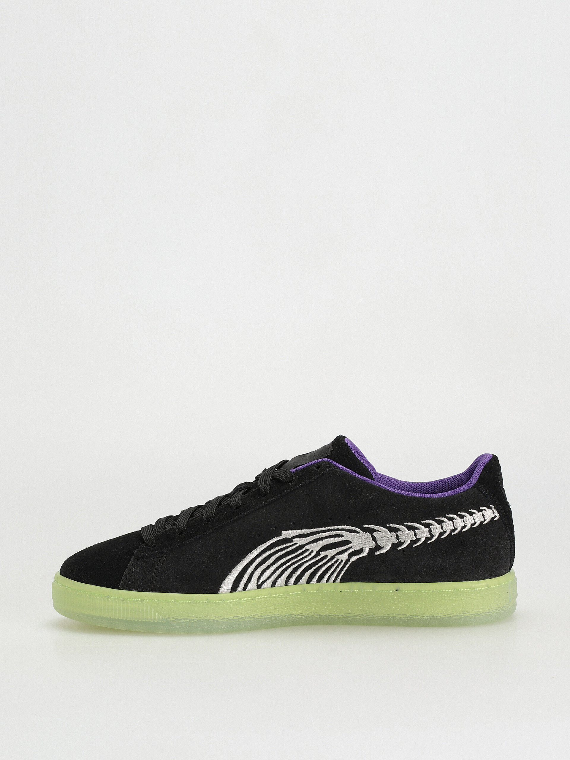 Puma Suede Haunted Cipők (puma black/pristine/pistachio)