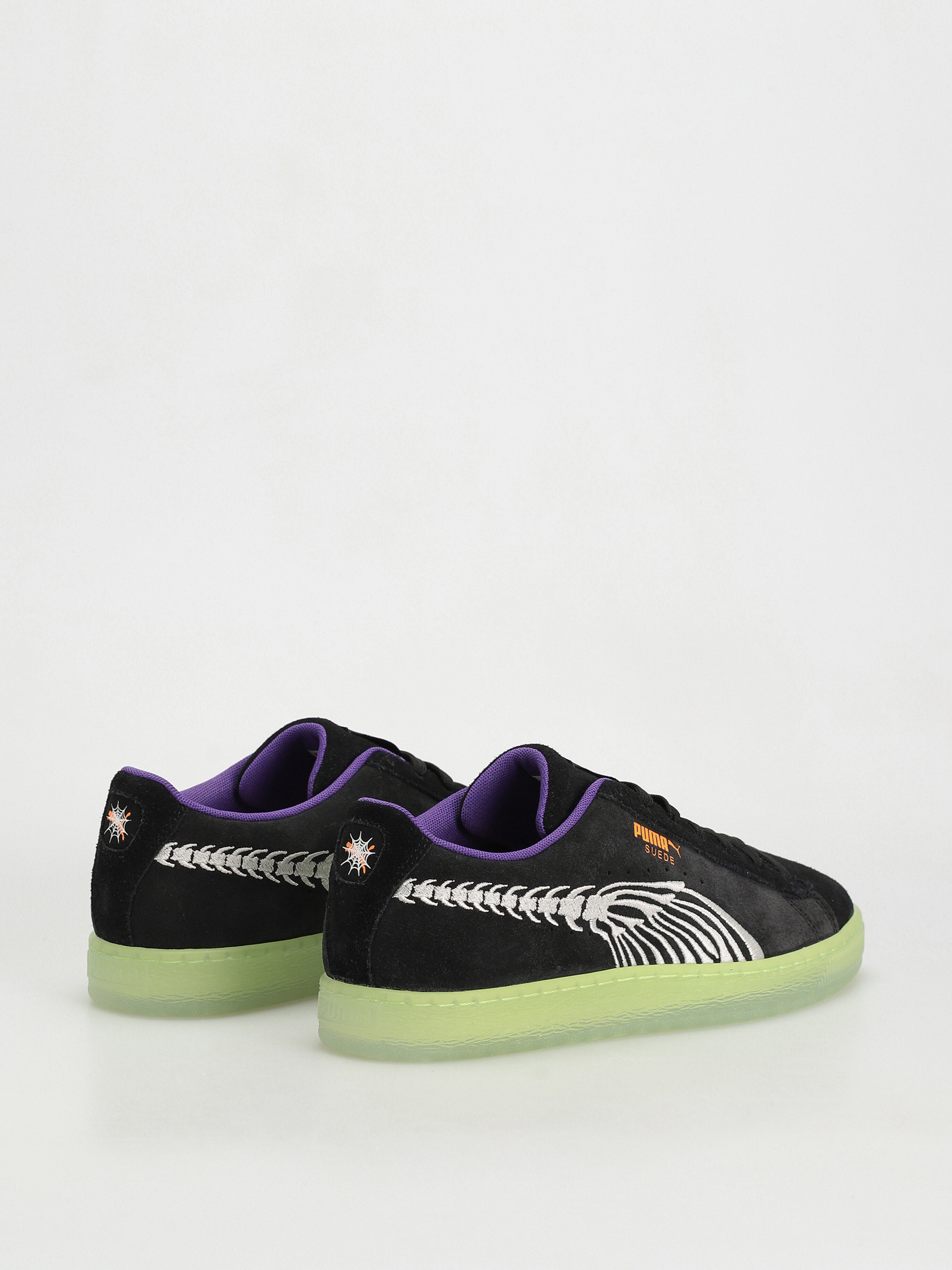 Puma Suede Haunted Cipők (puma black/pristine/pistachio)