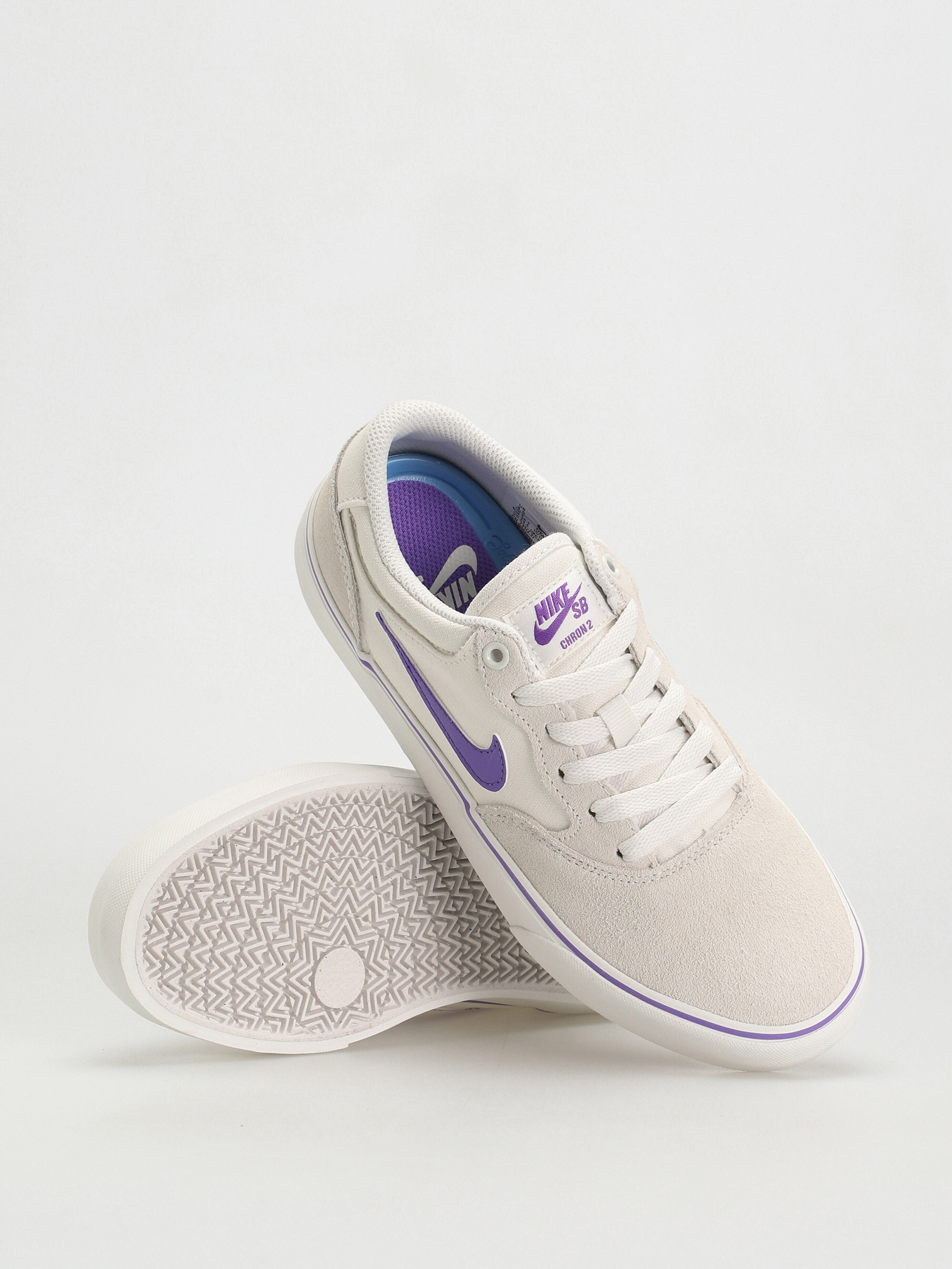 Nike SB Chron 2 Cipők (summit white/action grape summit white)