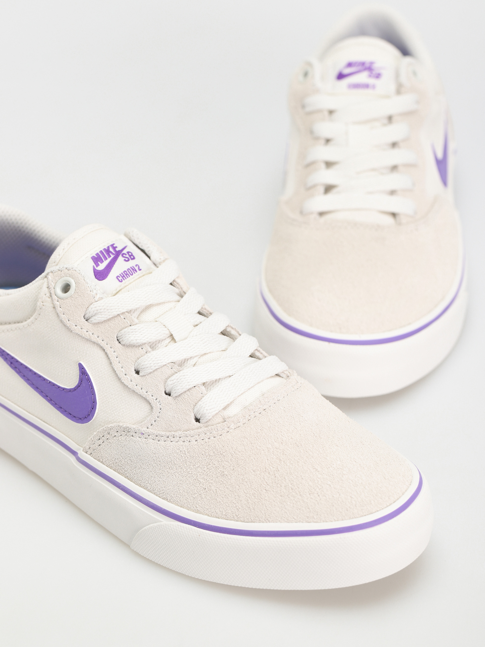 Nike SB Chron 2 Cipők (summit white/action grape summit white)