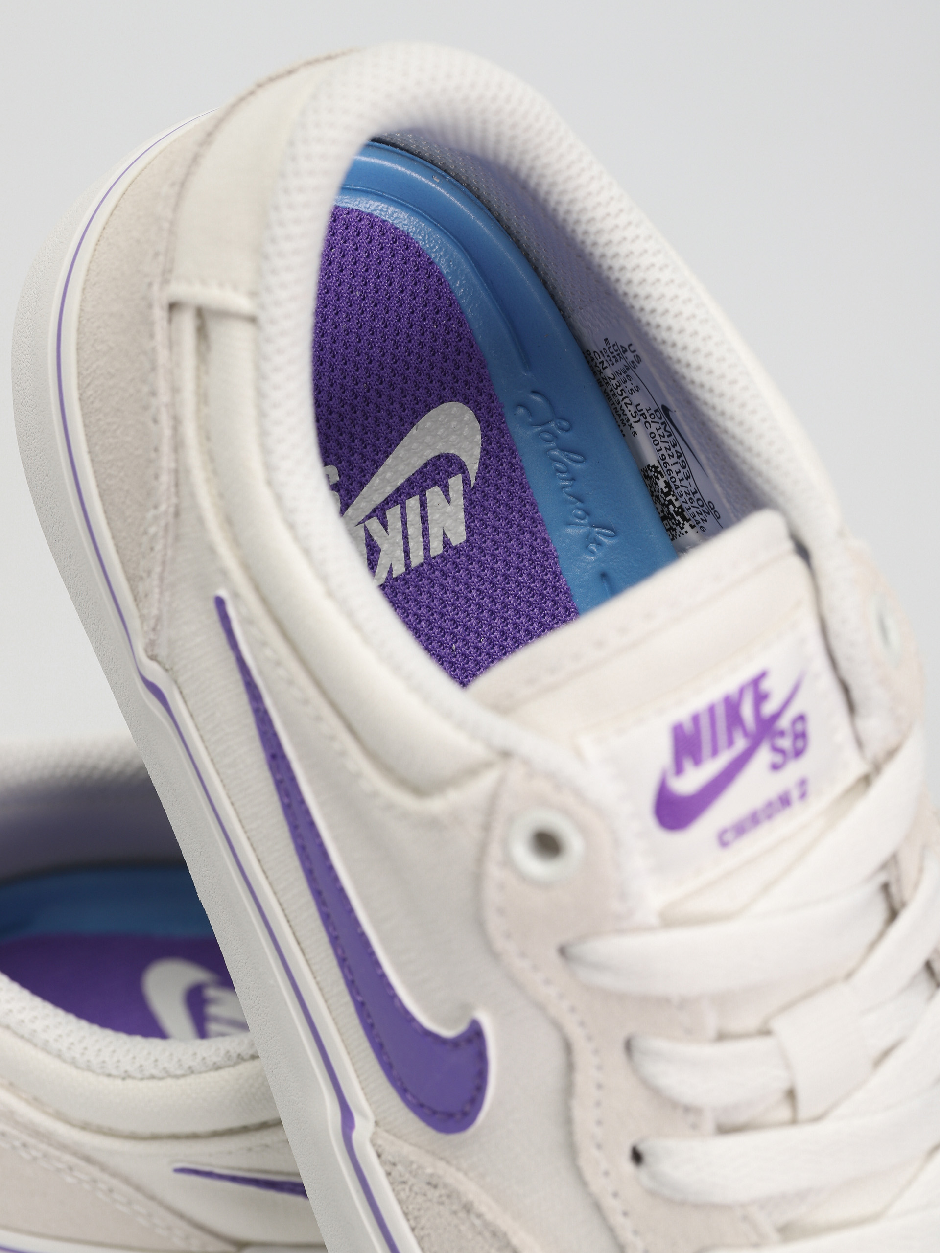 Nike SB Chron 2 Cipők (summit white/action grape summit white)