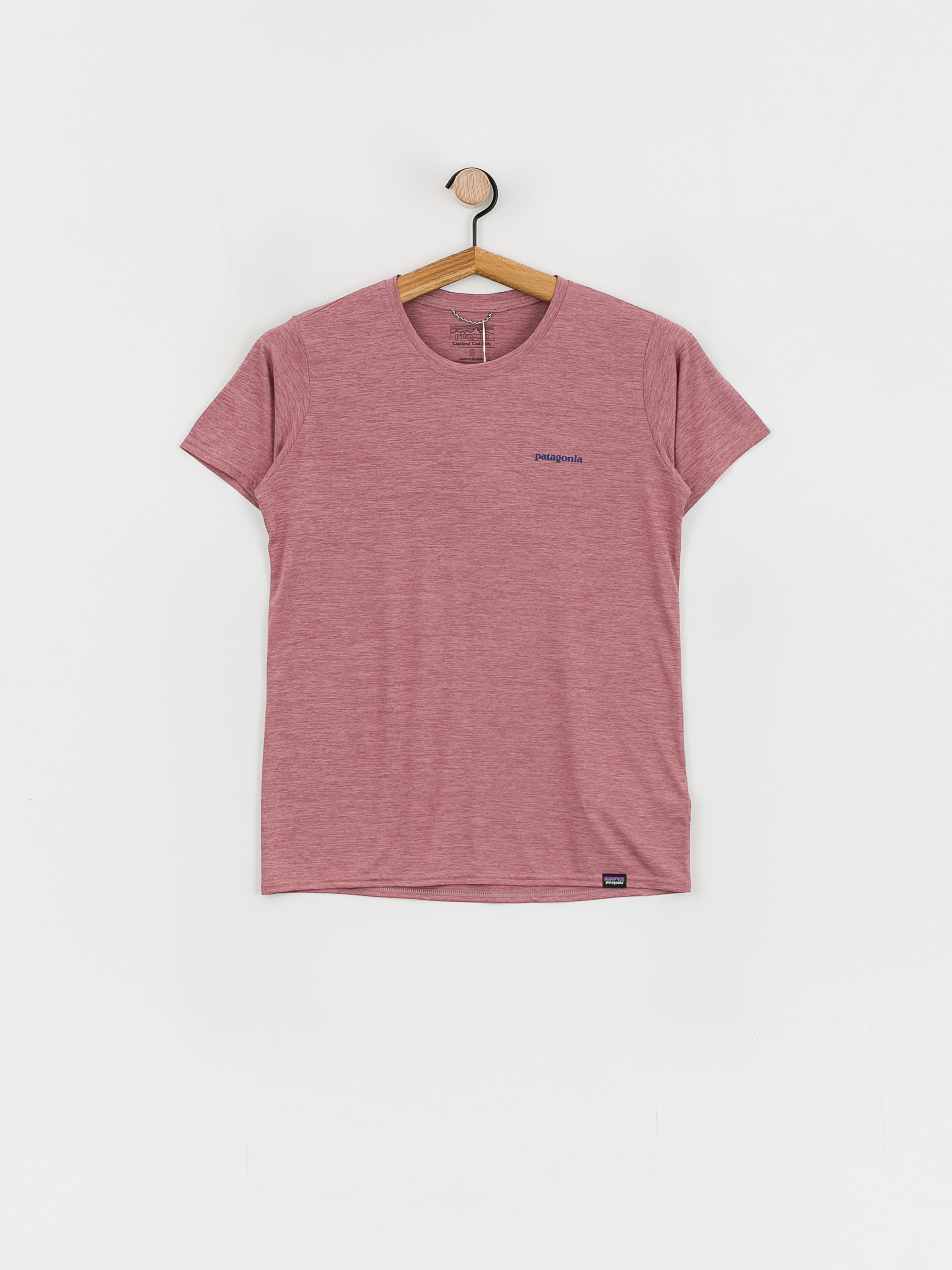 Patagonia Cap Cool Daily Graphic póló Wmn (boardshort logo/evening mauve x dye)