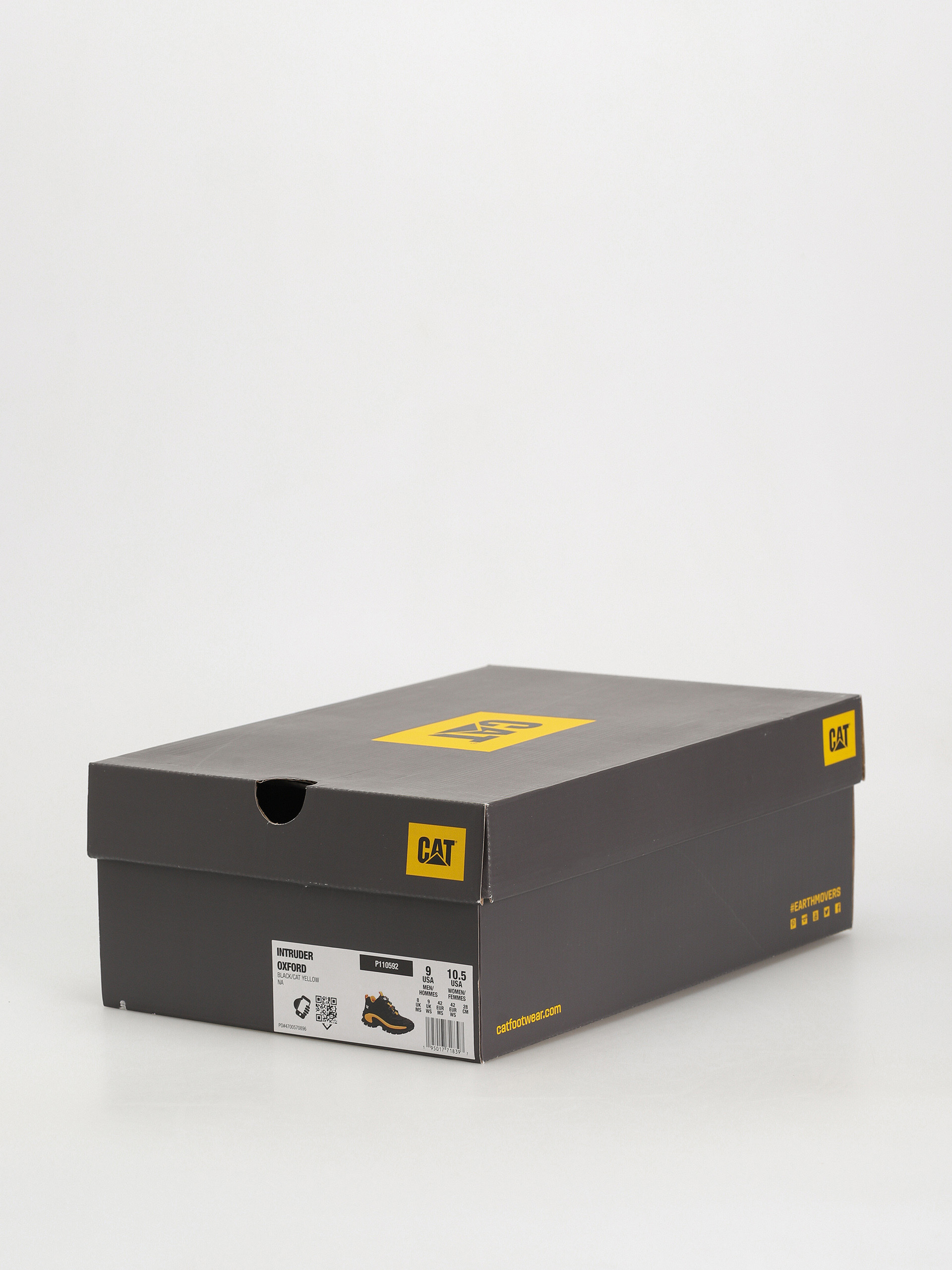 Caterpillar Intruder Cipők (black/cat yellow)