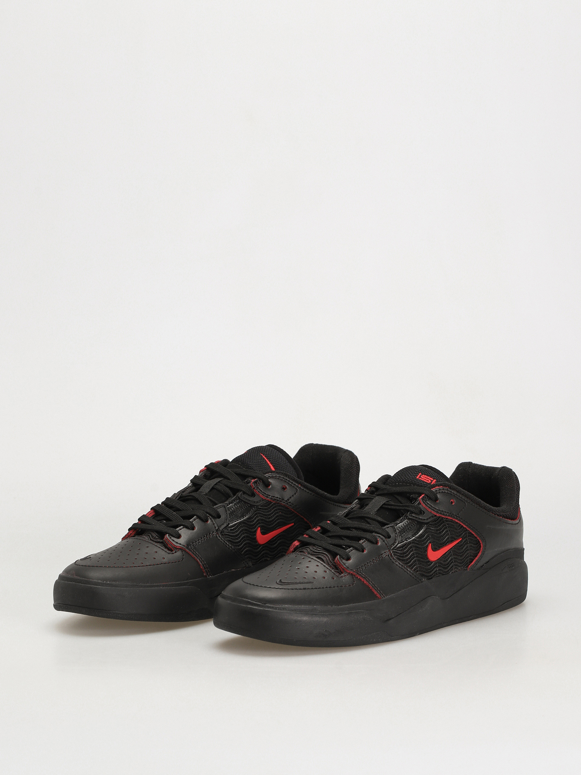 Nike SB Ishod Premium Cipők (black/university red black black)