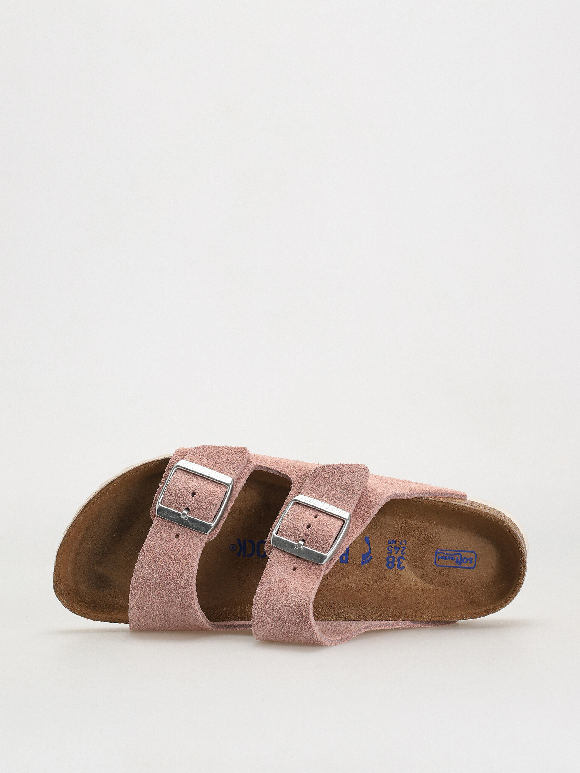Birkenstock Arizona Suede Narrow Flip-flop papucsok Wmn (pink clay)